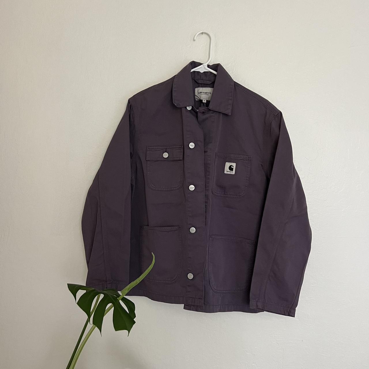 Carhartt WIP utility jacket size small color is a