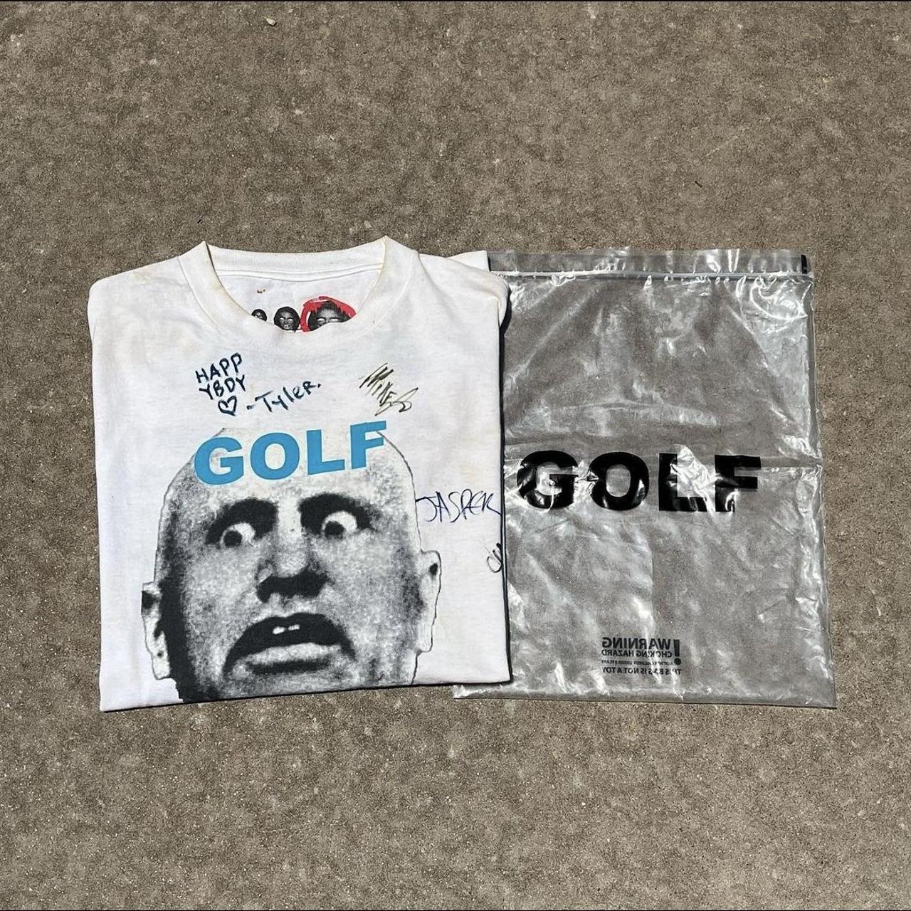 Golf Wang Men's White Tshirt Depop