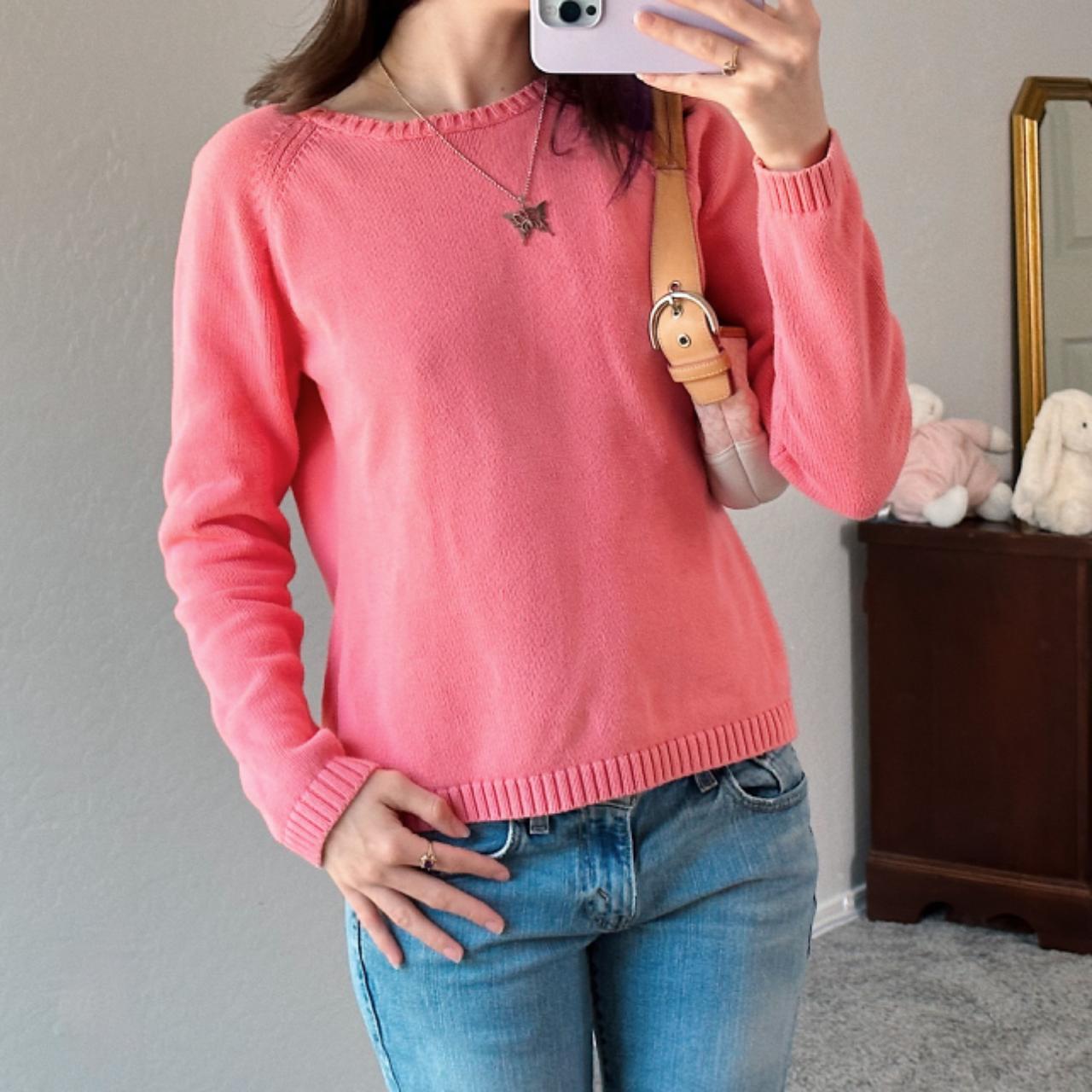 Hot Pink Knit Sweater ⁺ the Barbie Pink Knit... Depop