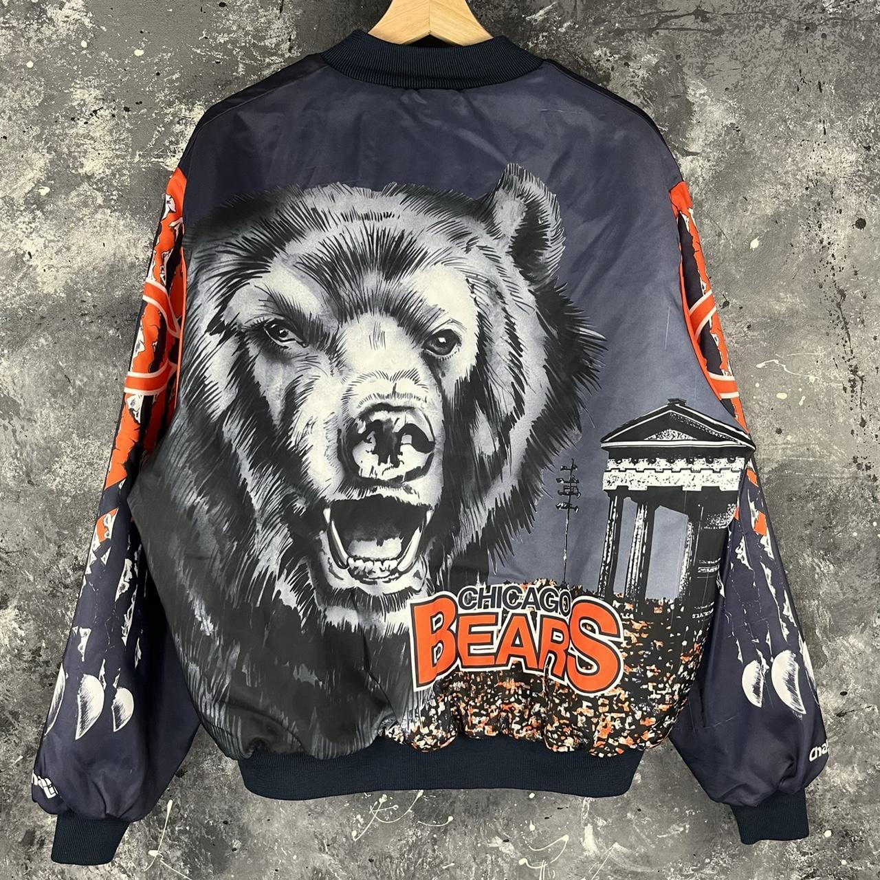 Chicago Bears Fanimation Satin Jacket XL