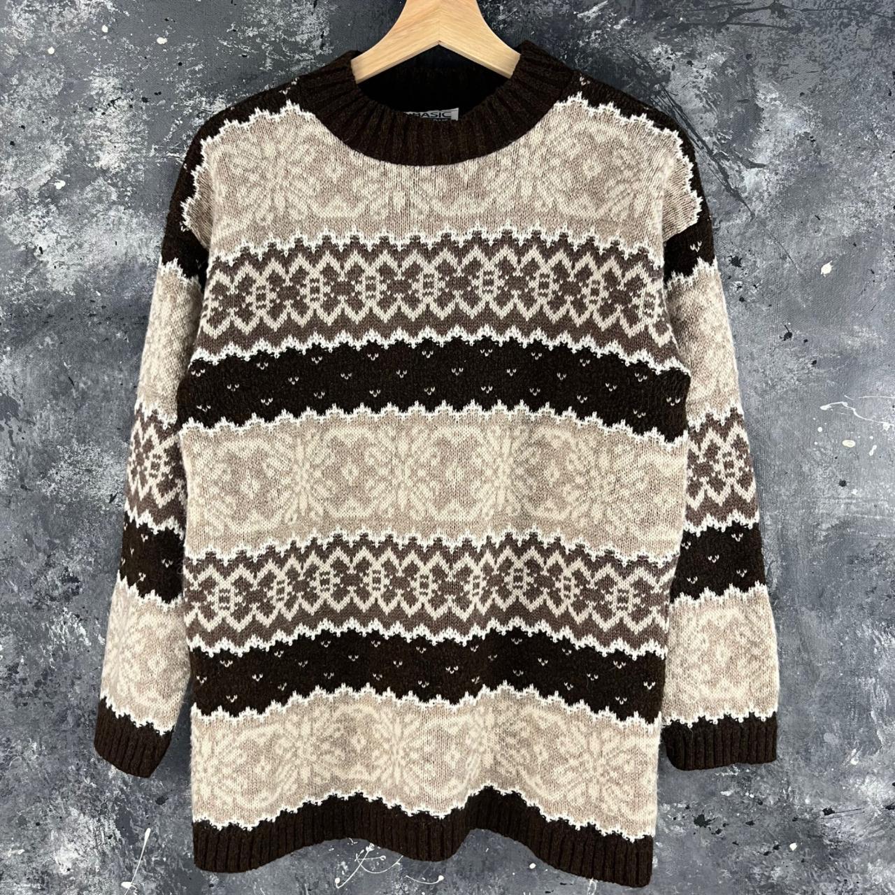 Vintage Earth discount toned 90's Knitted Sweater