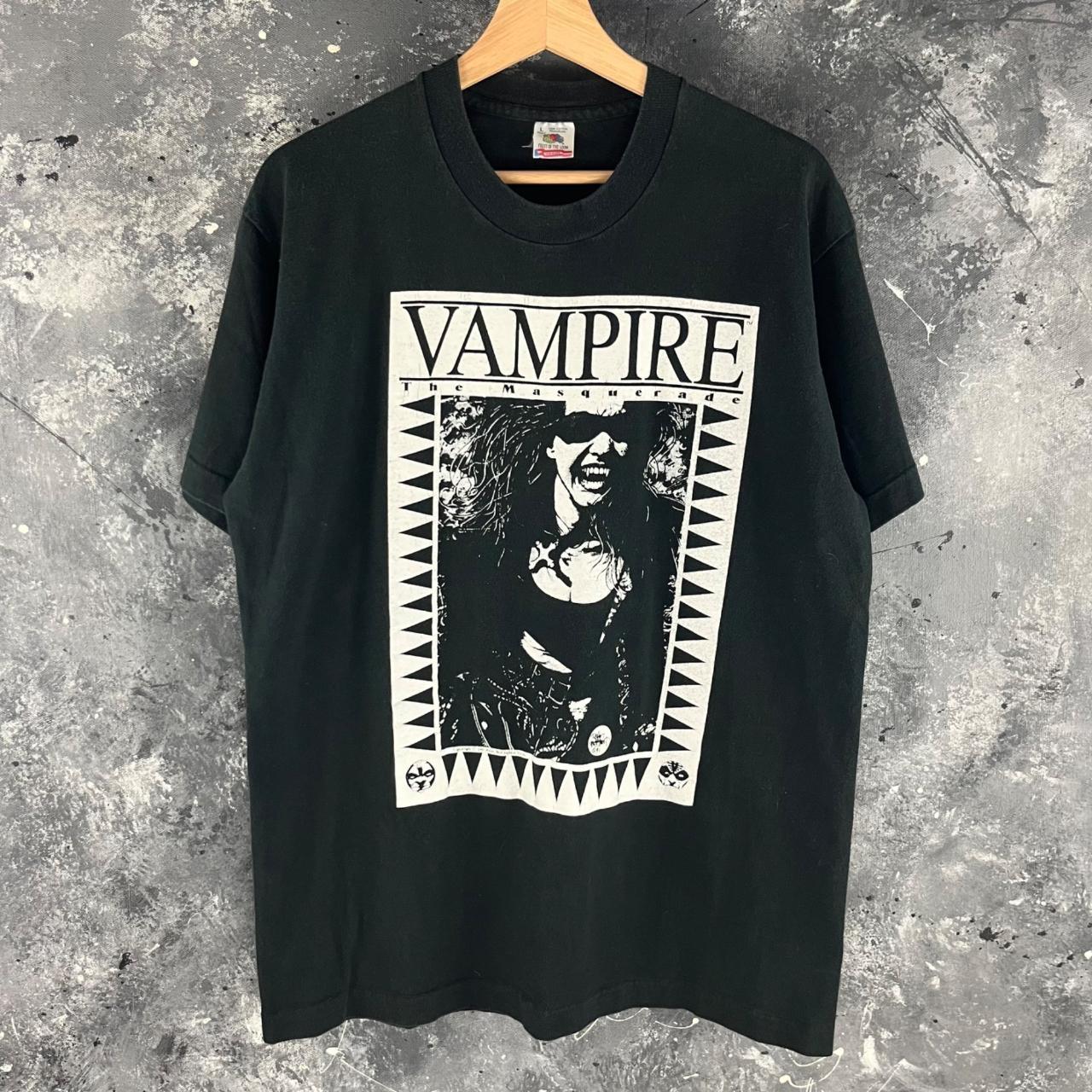 vintage USA製 ©️1991 fashion victim Tシャツ-