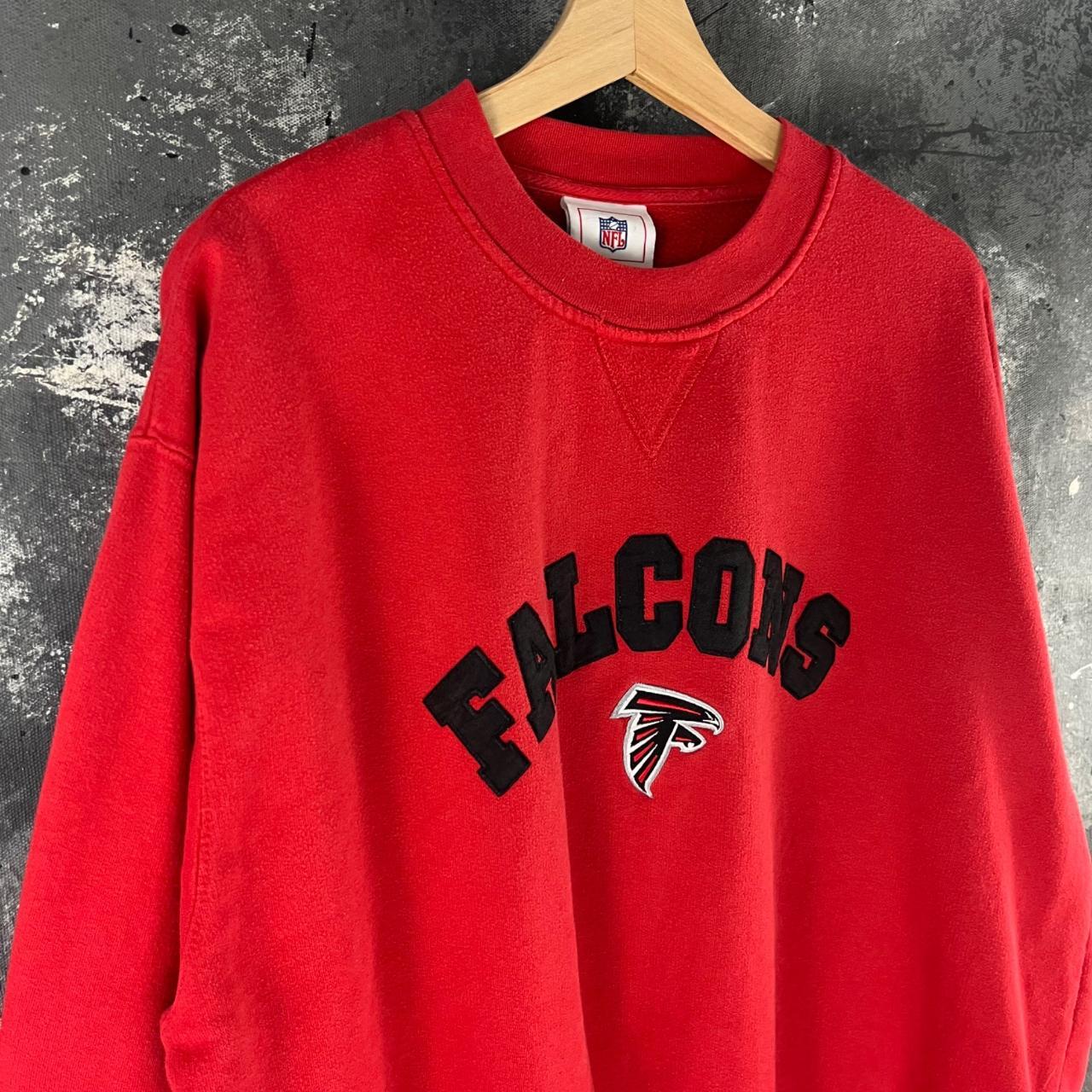 Y2K 2000s Atlanta Falcons NFL Football Graphic Crewneck 