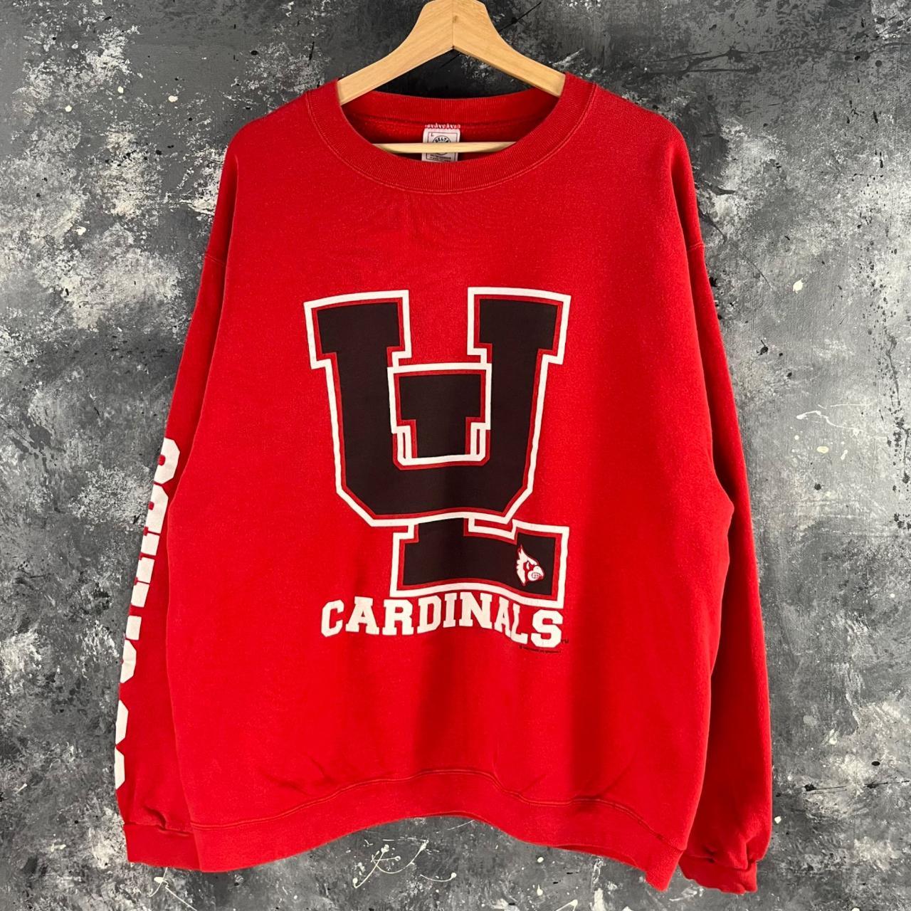 Vintage University of Louisville Alumni Sweatshirt - Depop