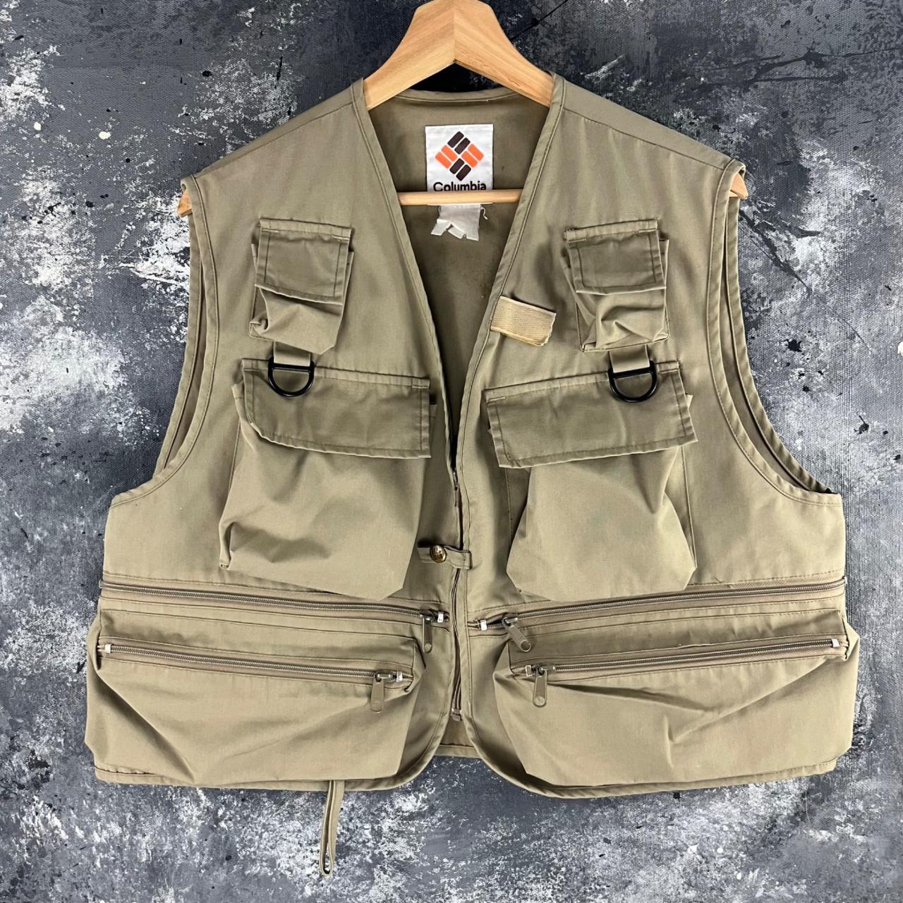 Vintage 80's Columbia hunting vest Great vintage - Depop