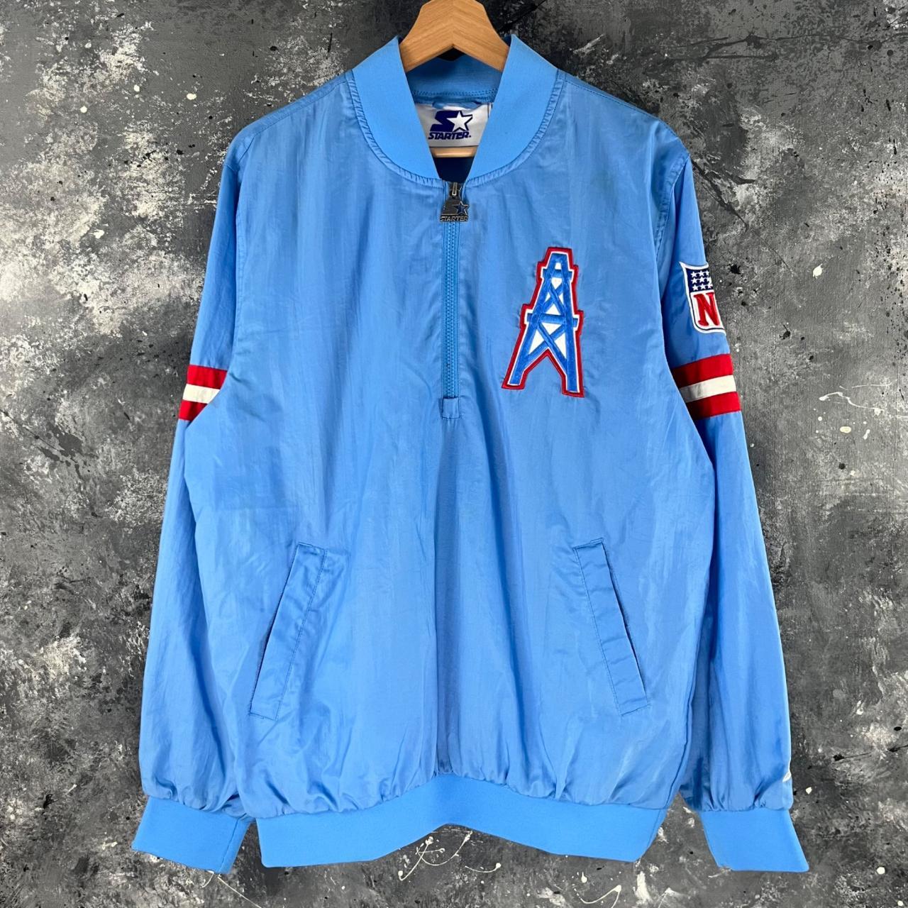 Houston best sale oilers windbreaker