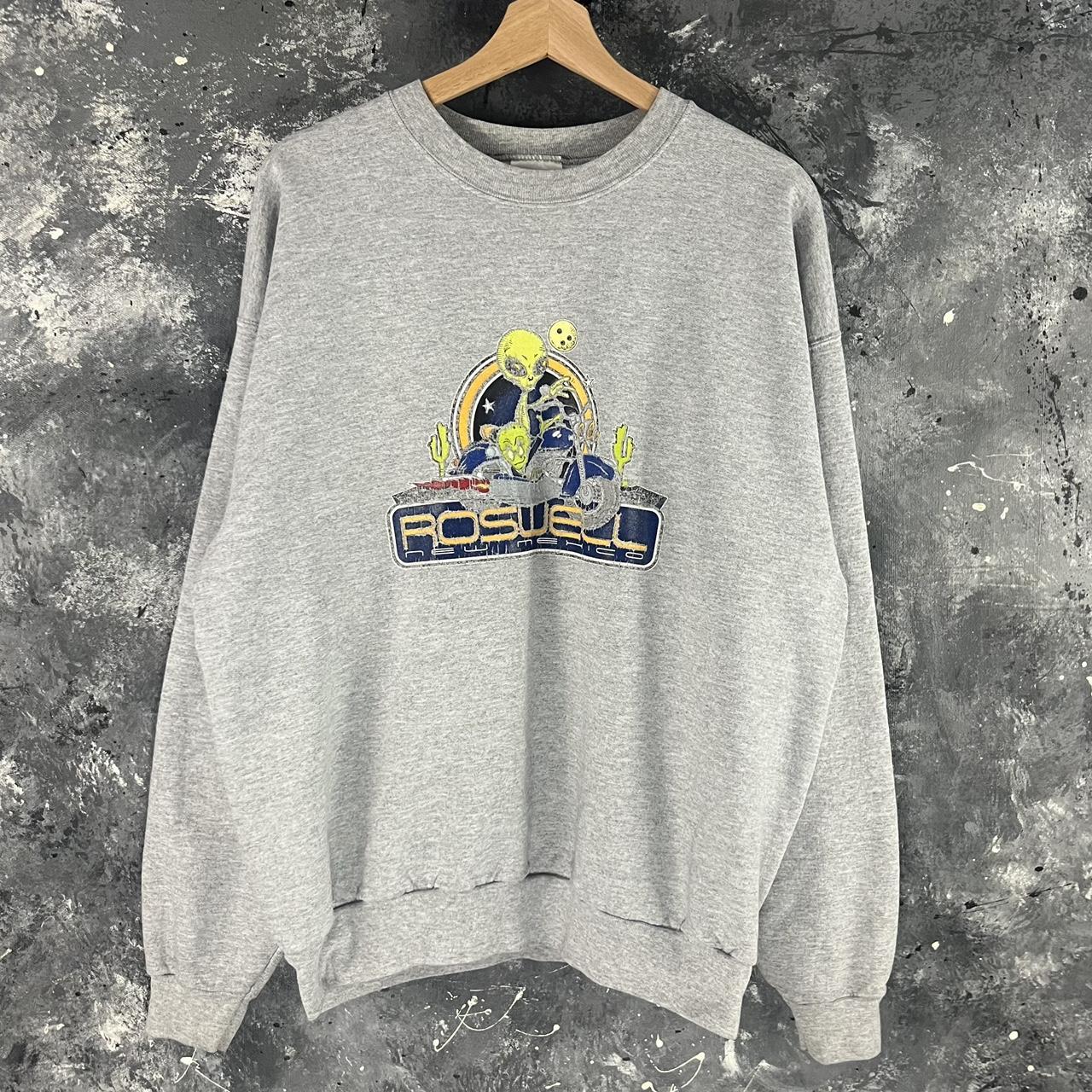 Vintage 90’s Aliens biker sweatshirt Beautiful... Depop