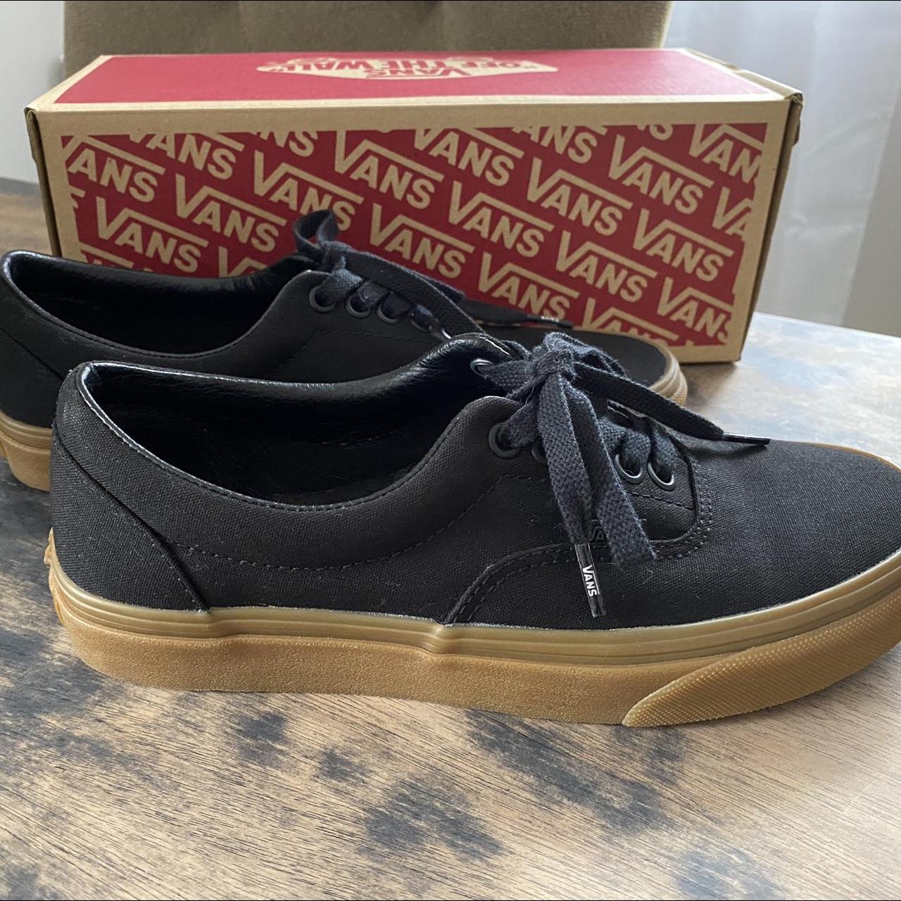 Vans Women S Black Trainers Depop   P0 