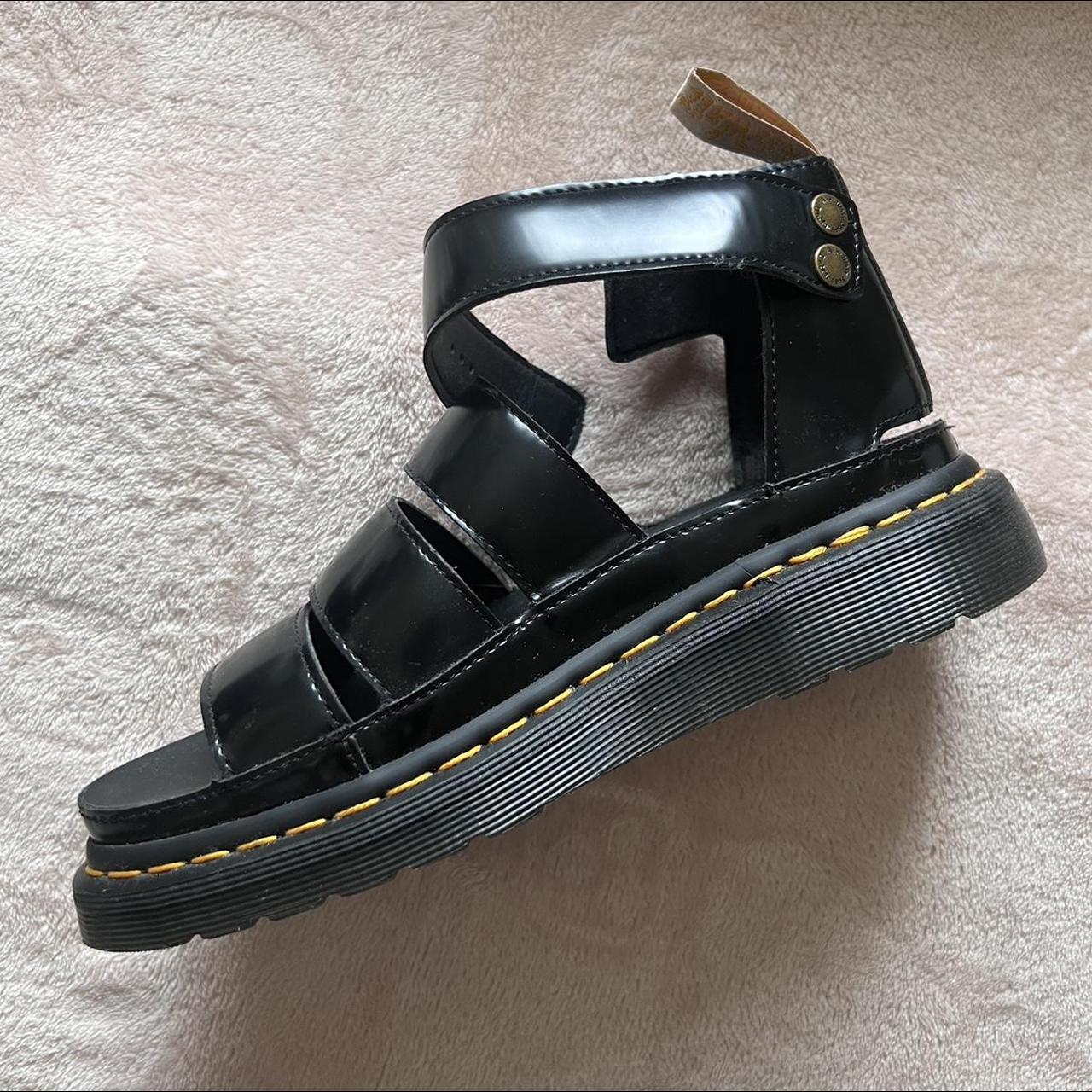 doc marten sandals worn a few times Depop