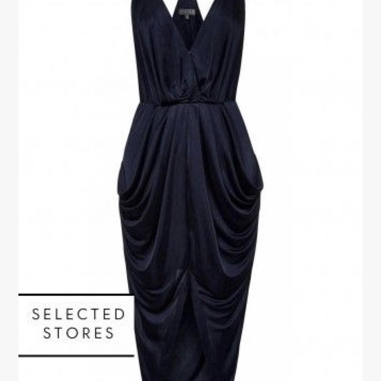 Sheike navy blue top dress