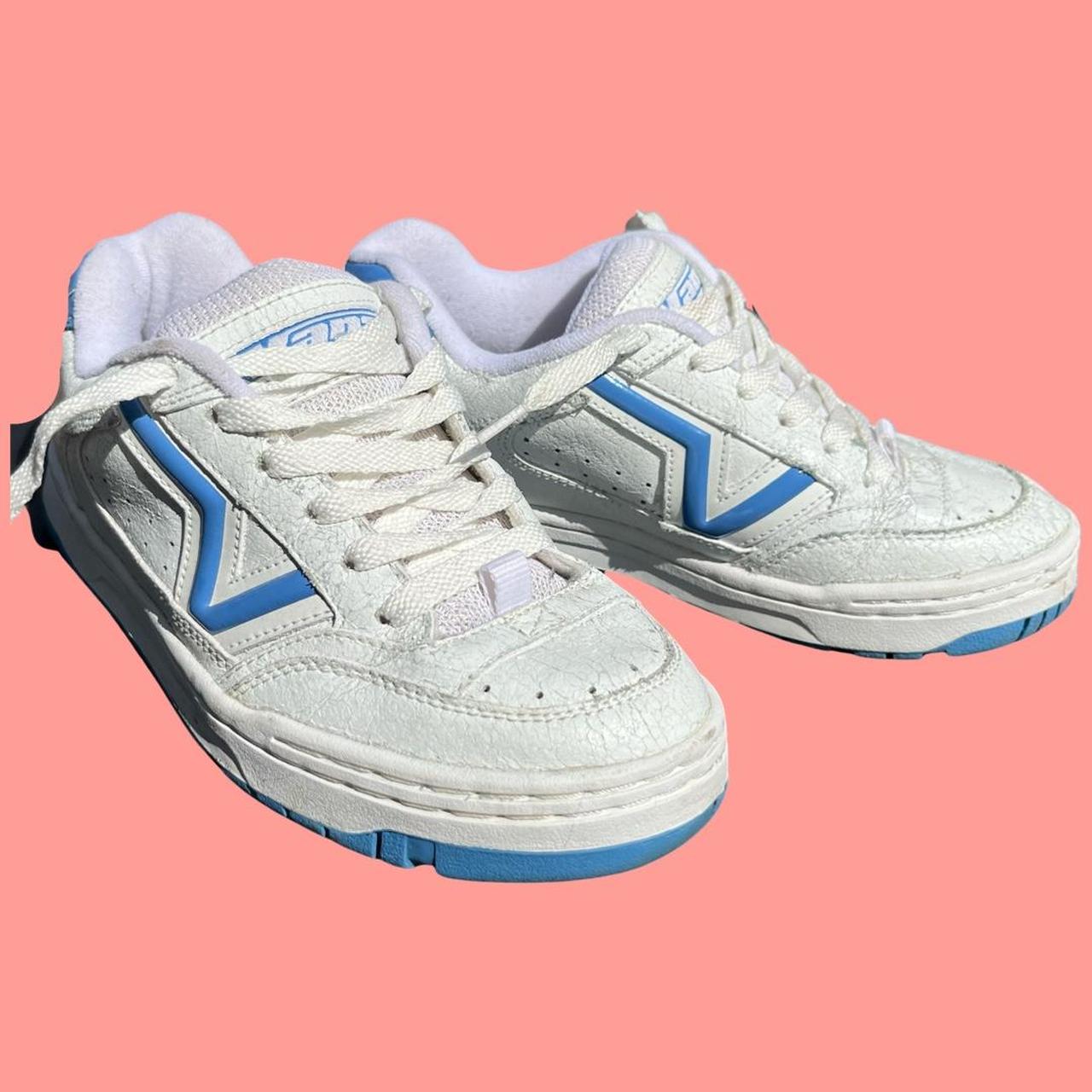 Vintage 90s Redmond Vans Chunky Skate Shoe Size: - Depop