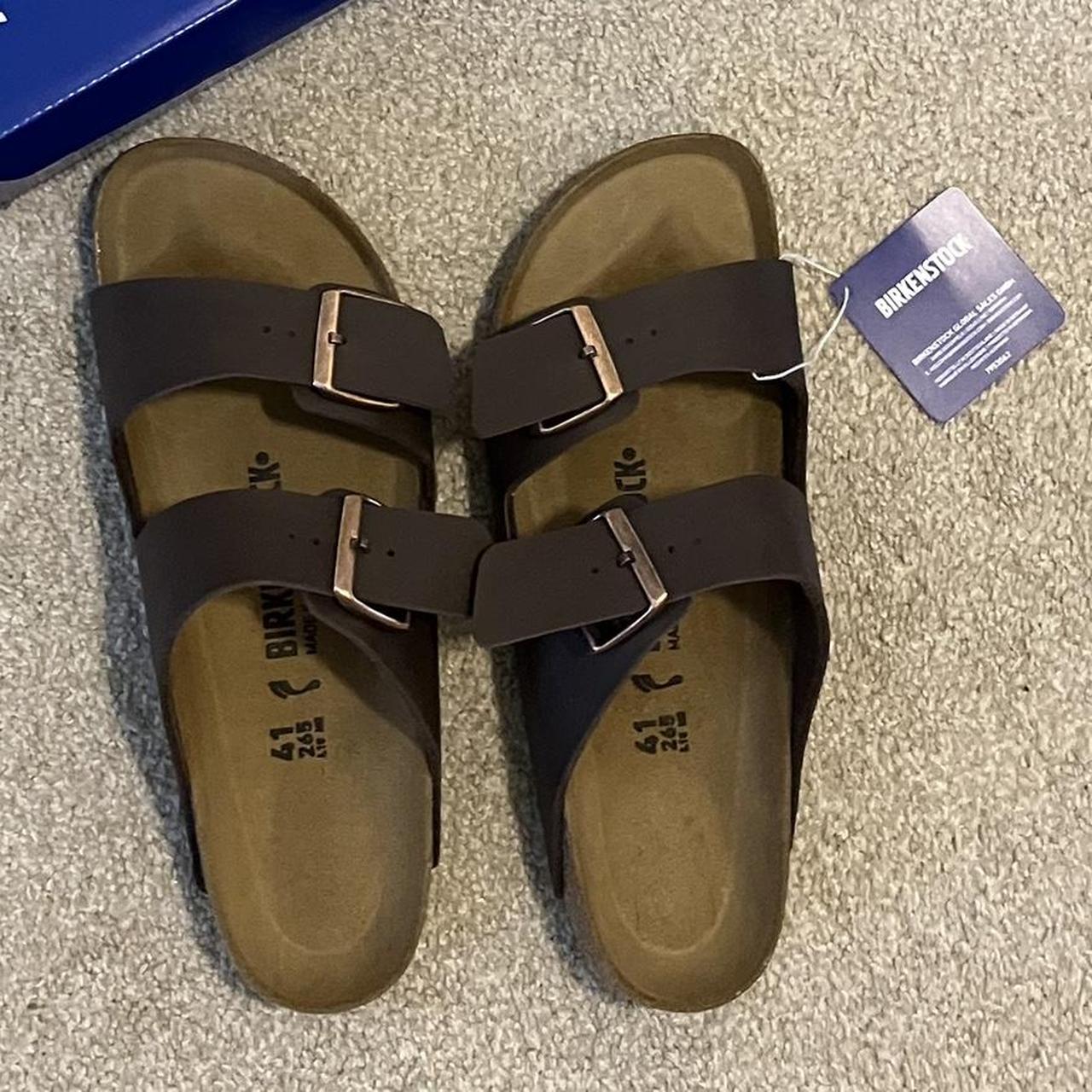 Brand new Birkenstock sandals narrow fit Arizona... - Depop