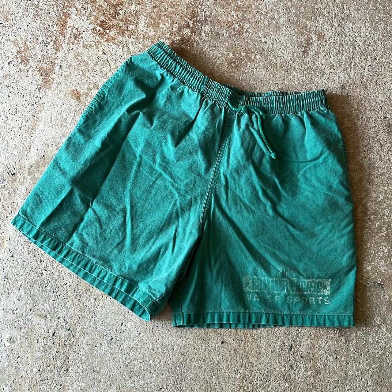 Gap Men's Green Shorts Depop