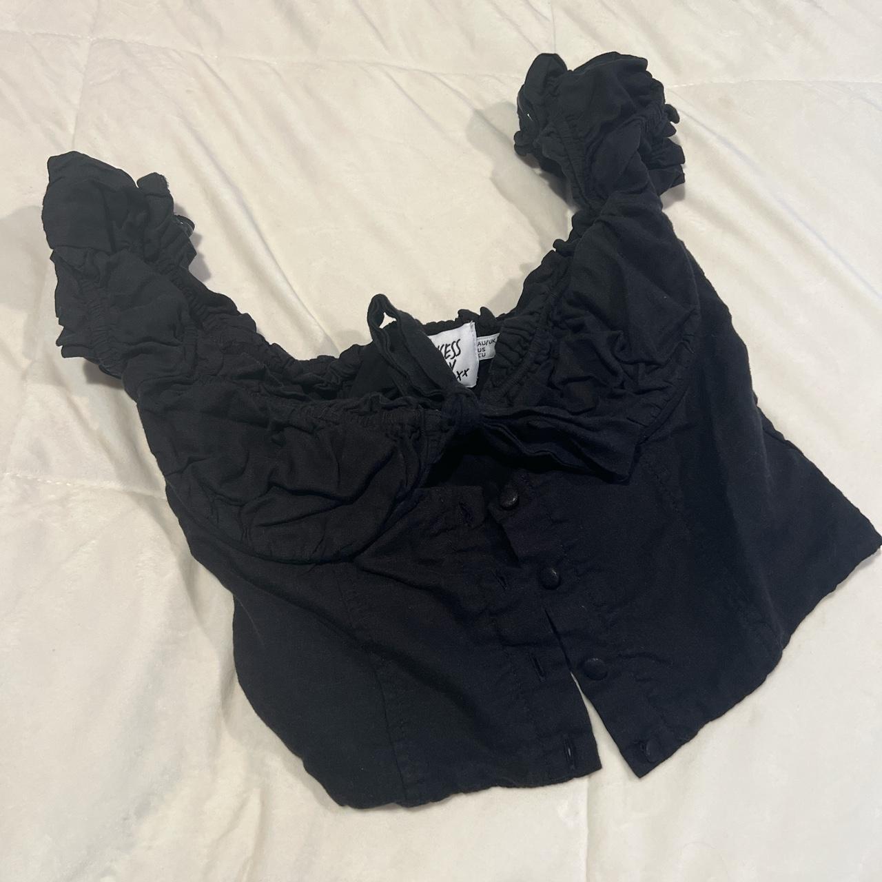 Princess Polly Women's Black Corset Depop