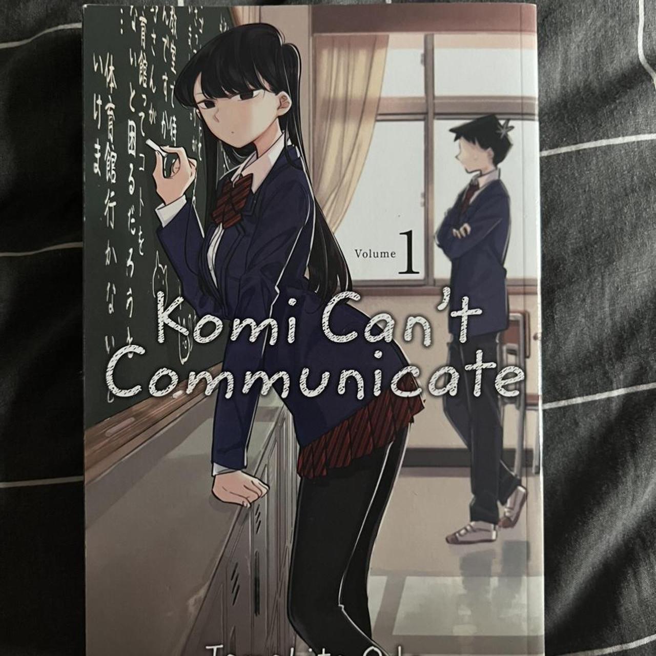 komi can’t communicate manga volume one brand new... - Depop