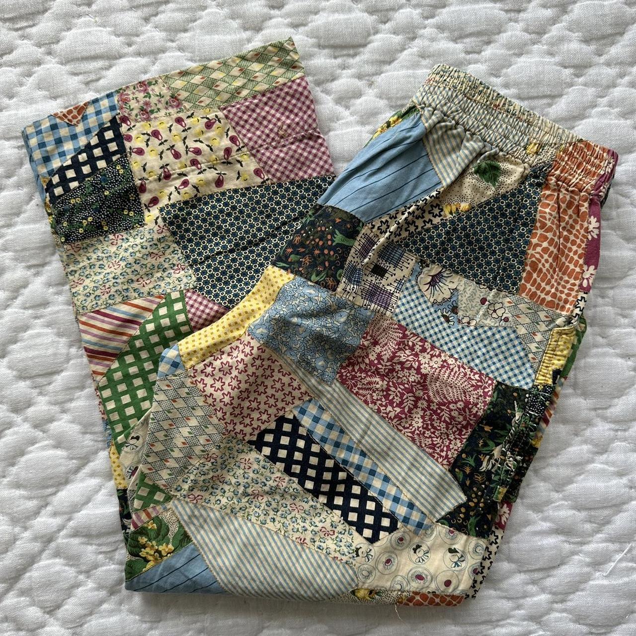 kimchi blue patchwork pants size xs | Depop