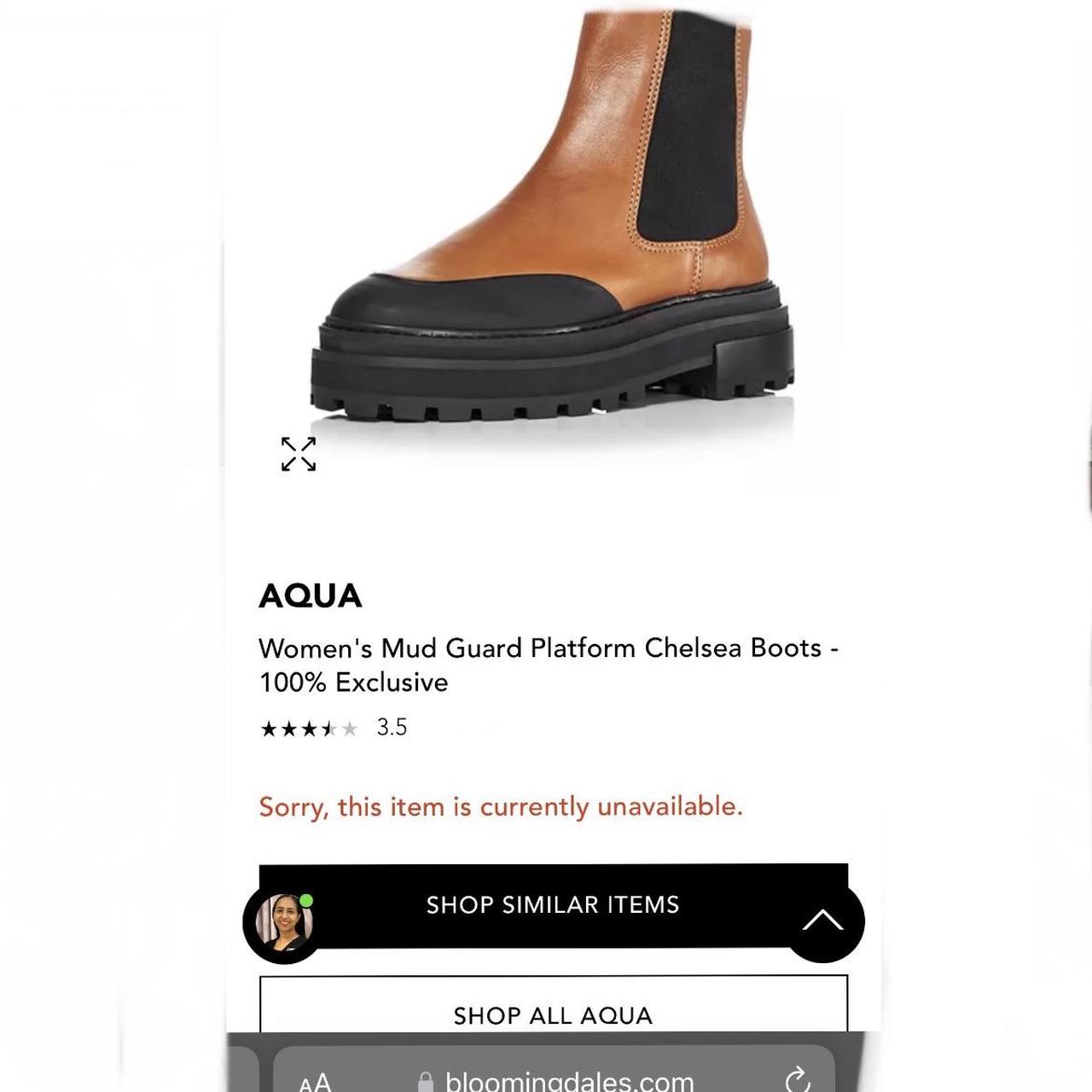 Aqua boots sales bloomingdales