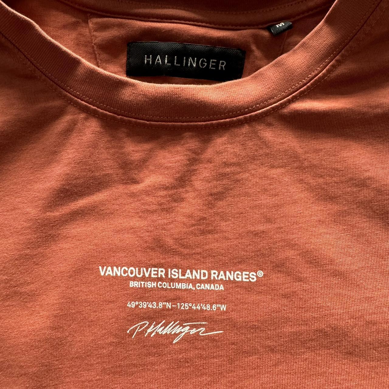 Hallinger Orange t-shirt size M