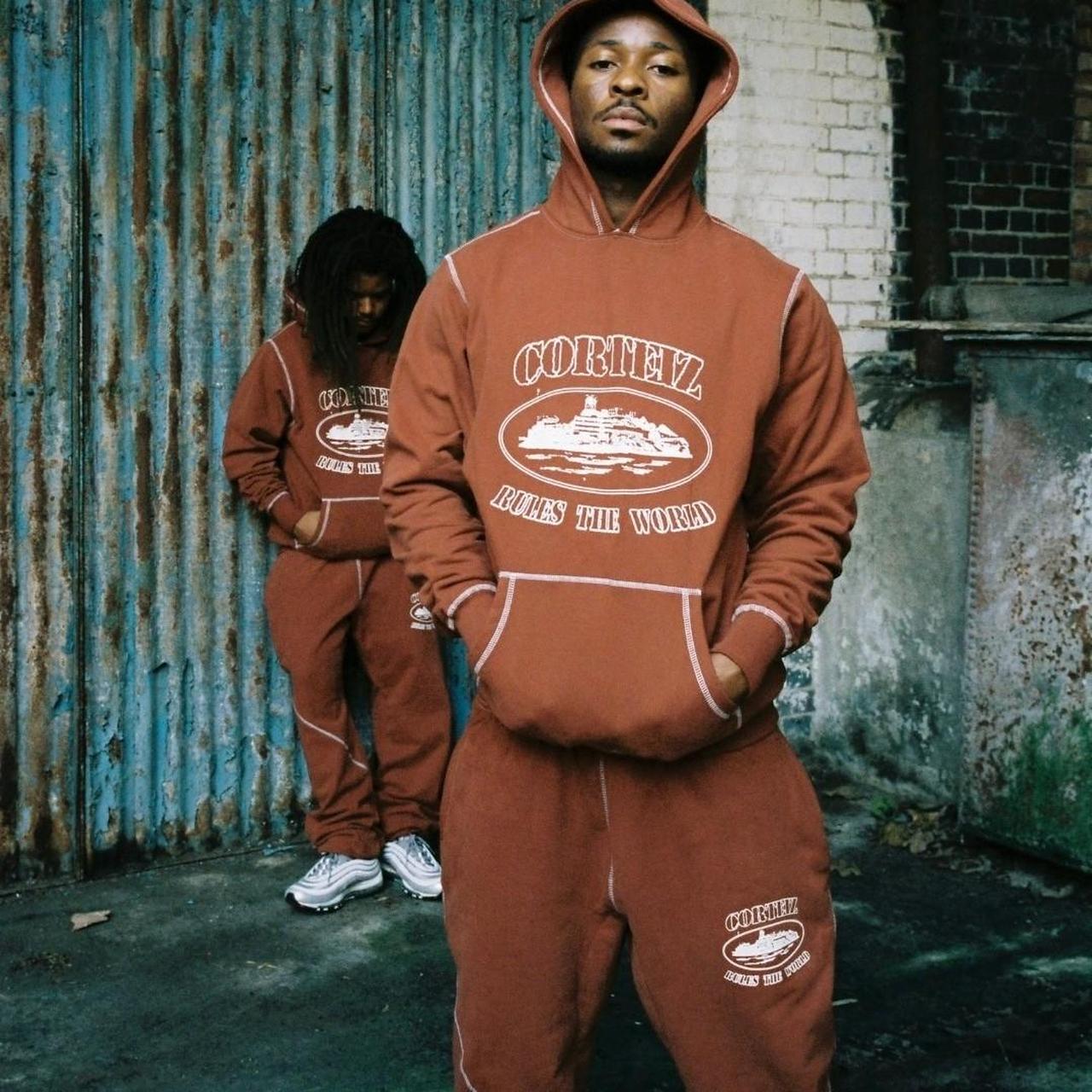 トップス CORTEIZ TRACKSUIT - BROWN Corteiz Brown Tracksuit – Vibrant Streetwear Inspired