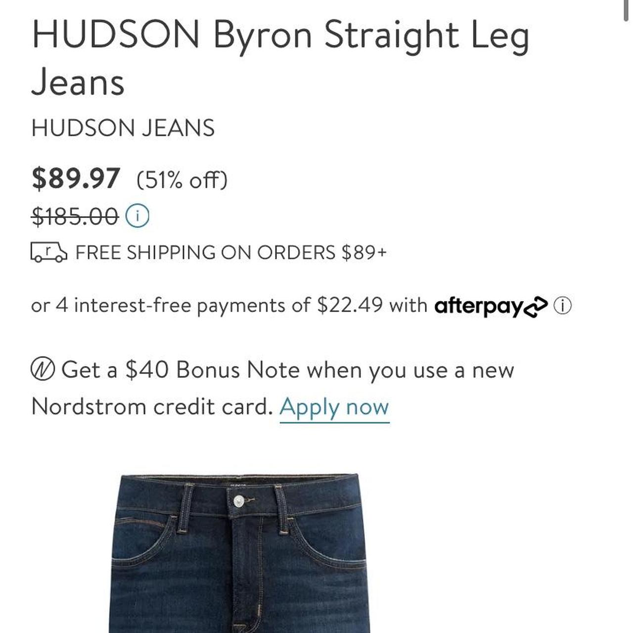 Hudson Jeans Men's Navy and Blue Jeans (4)