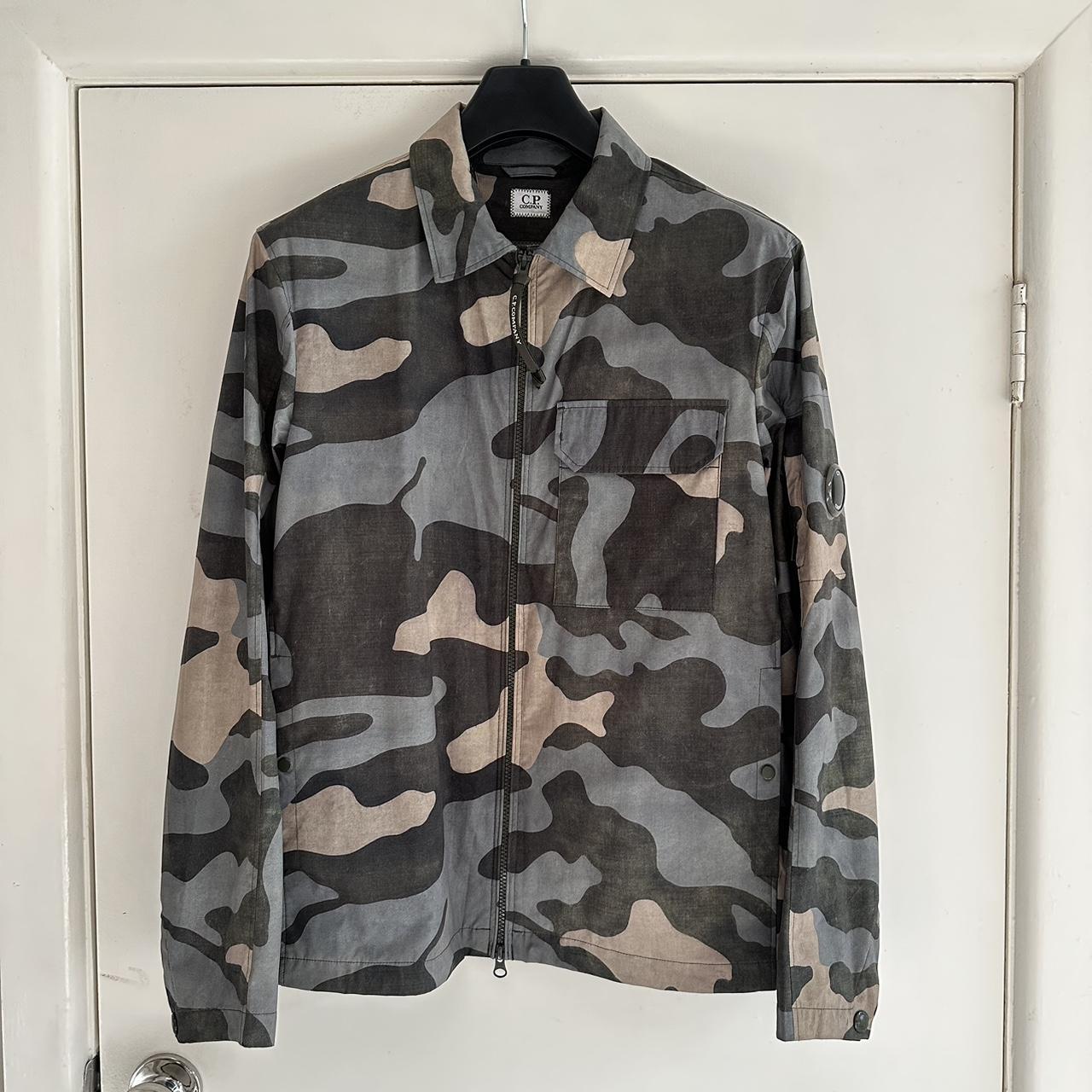 Cp company camo overshirt best sale