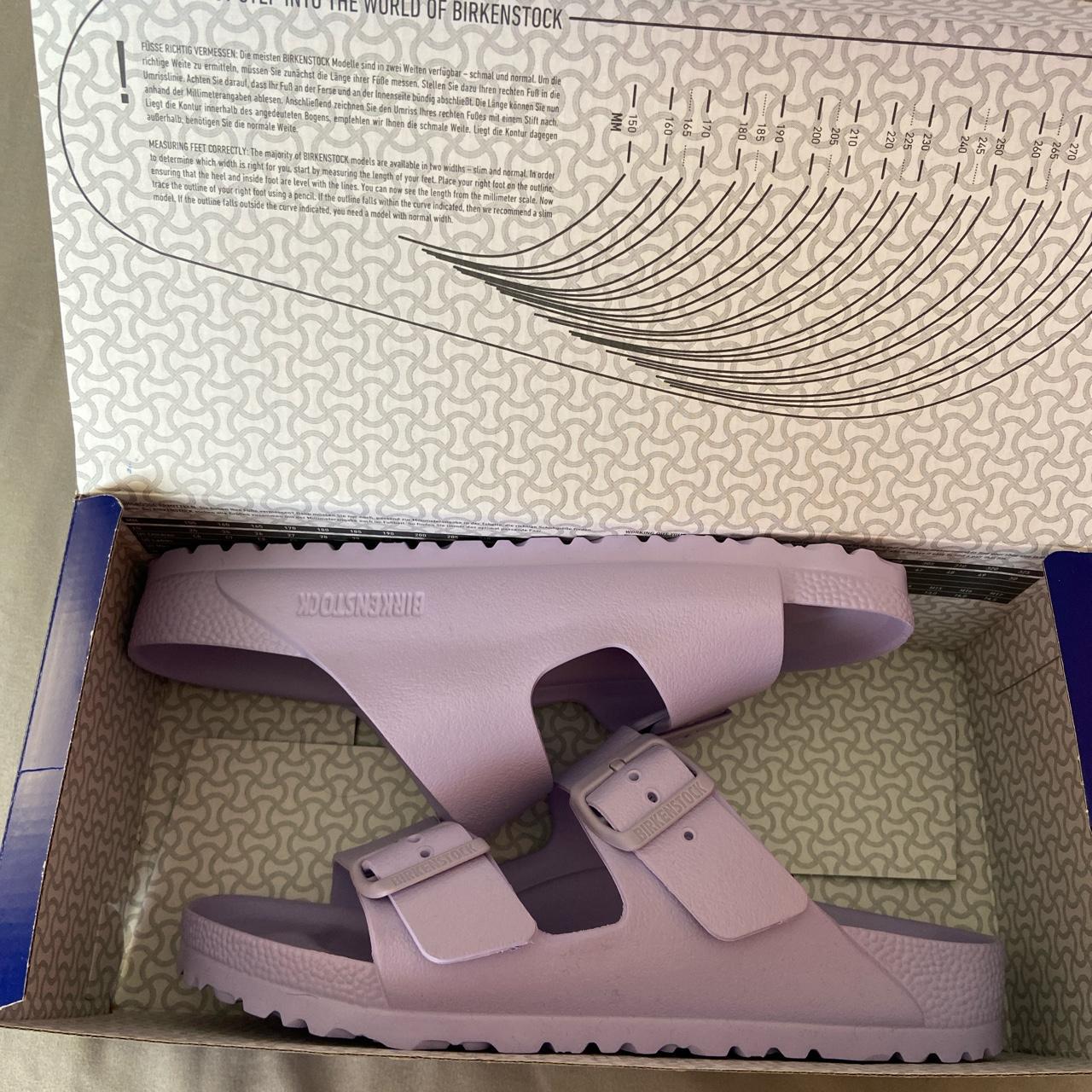 womens purple birkenstocks