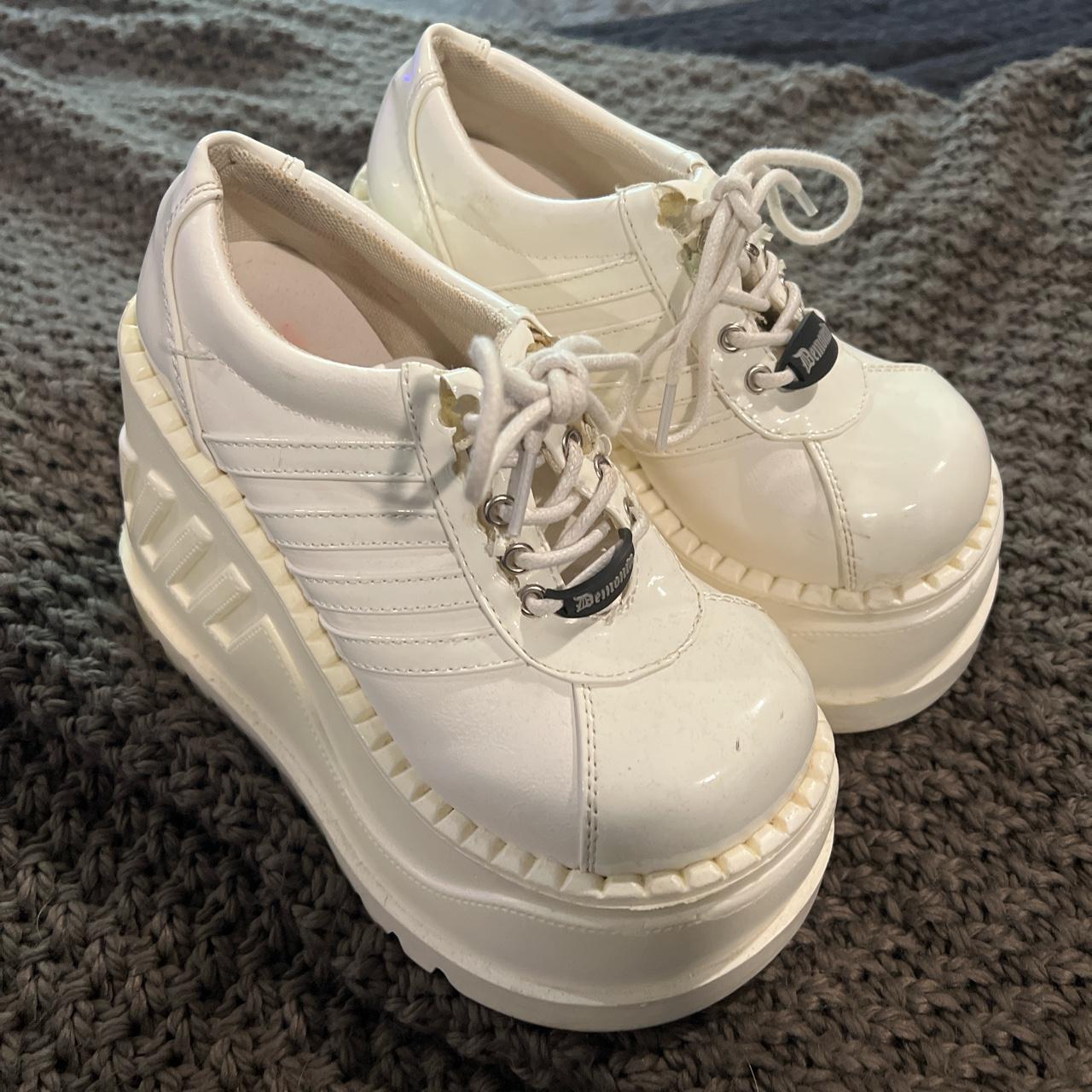 demonia stomp 08 white