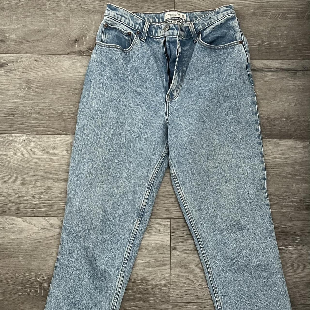 Abercrombie and Fitch The 90’s Straight Ultra High... Depop