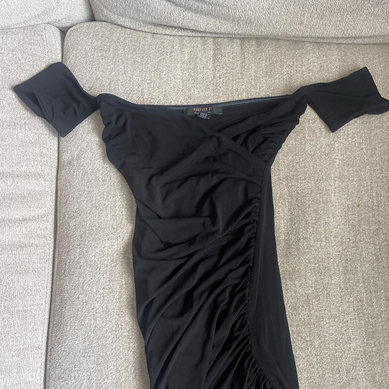 FOREVER 21 CONTEMPORARY BLACK MINI DRESS perfect... Depop
