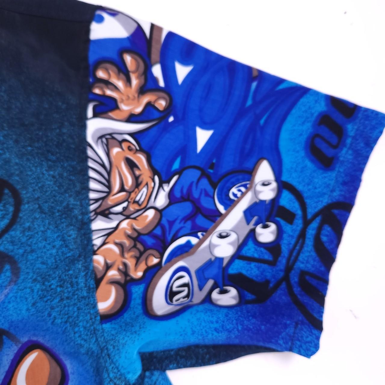 Vintage 90s Y2K loud graphic no rules skateboard | Depop