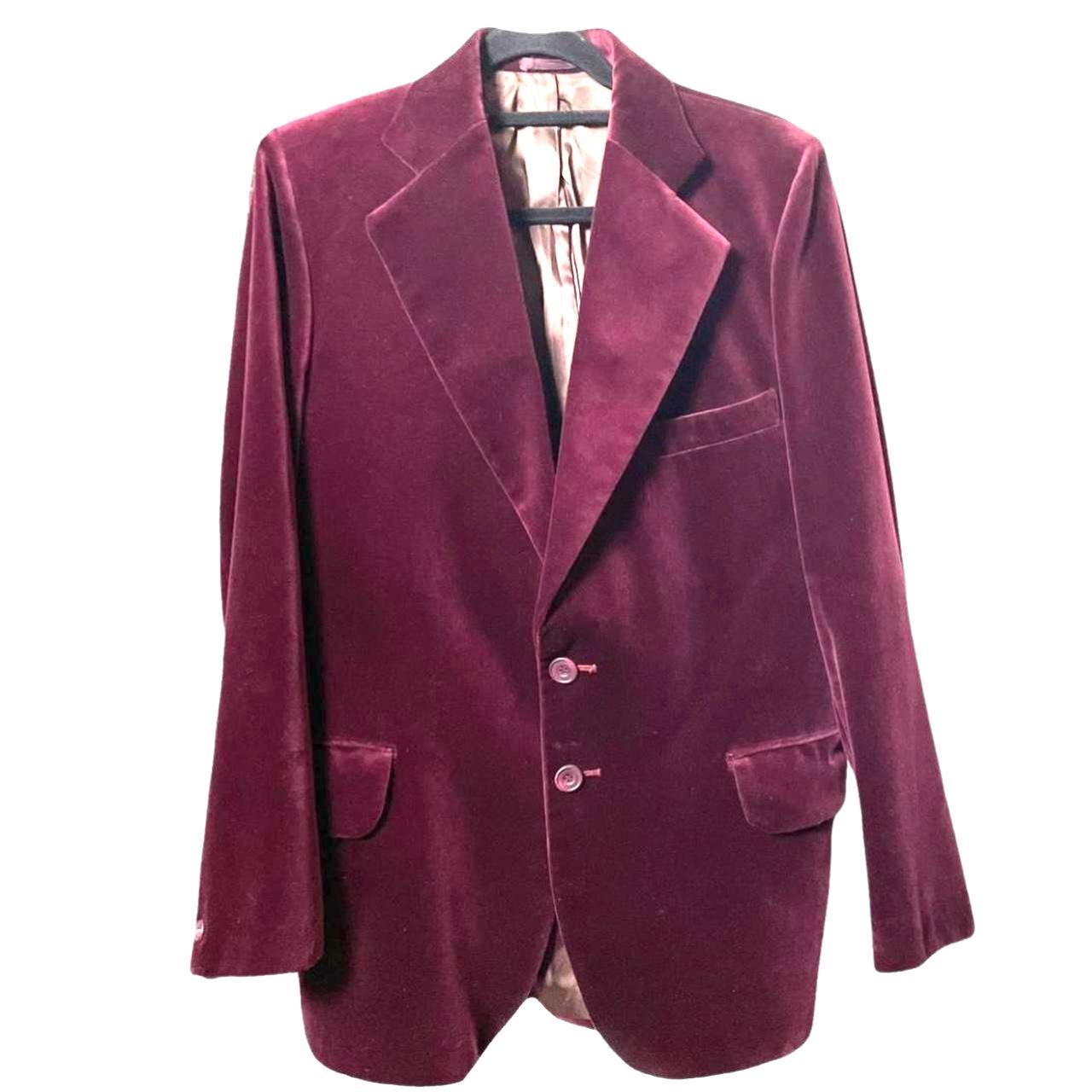 Vintage 1970s Rite Rhode London velvet blazer....