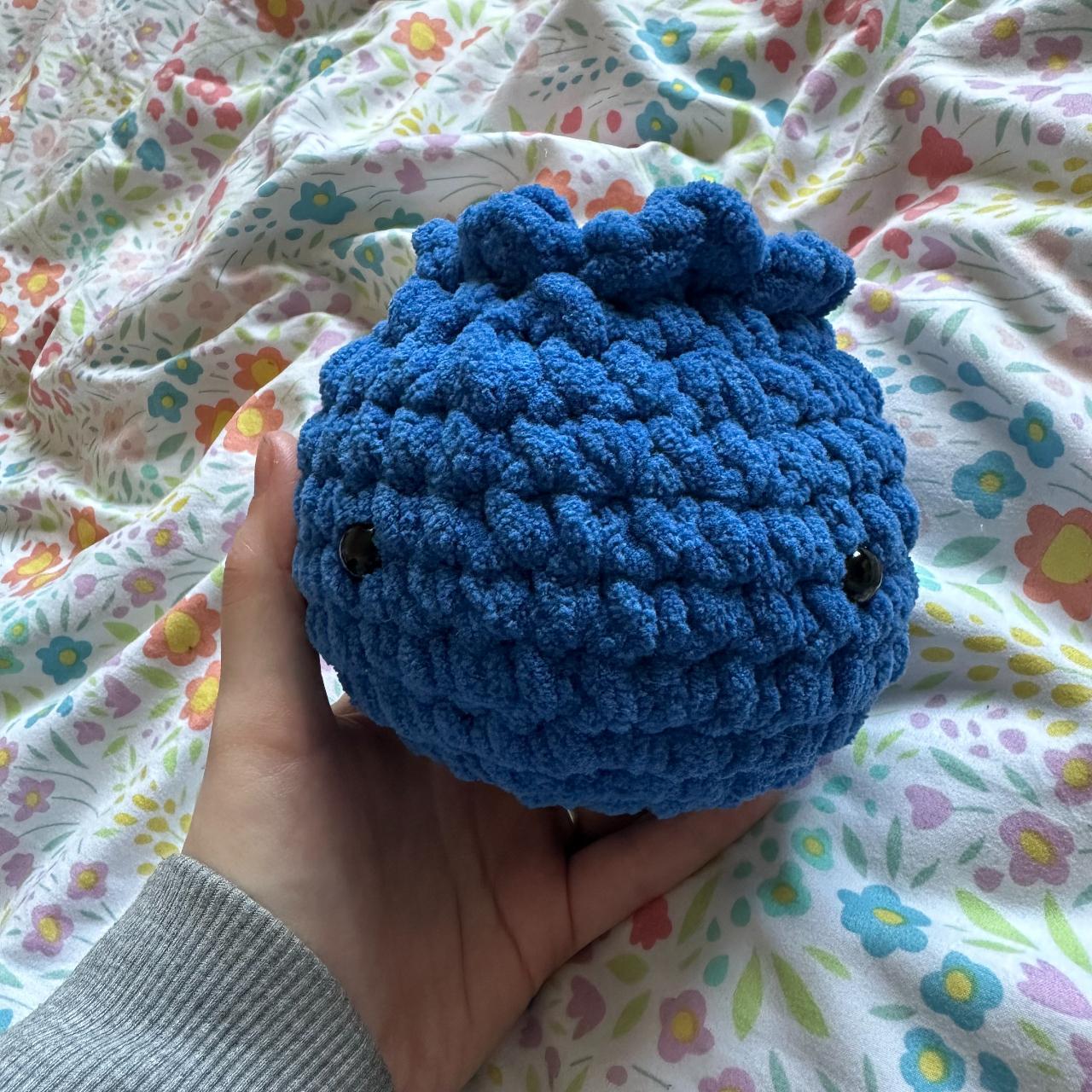 Blueberry Plush Crochet Pattern: Crochet pattern