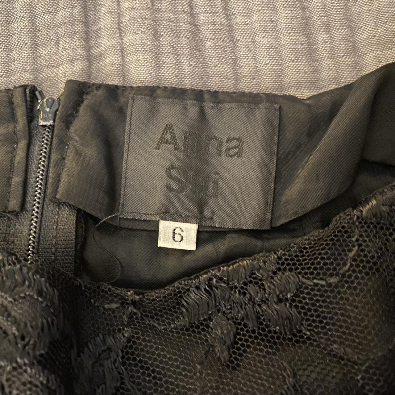 Anna Sui Women's Black Skirt (3)