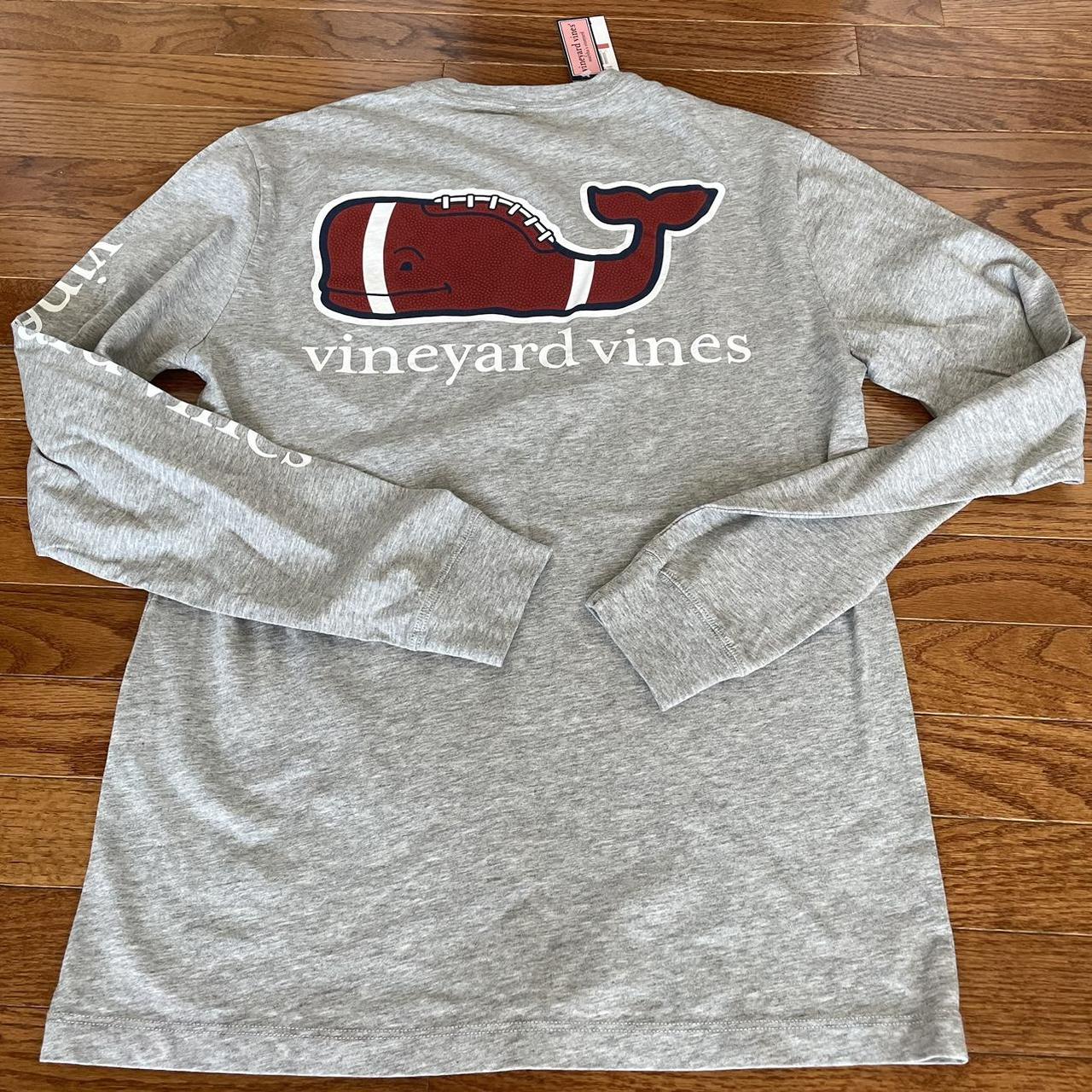 Vineyard Vines Long Sleeve Football T Shirt XS - Depop