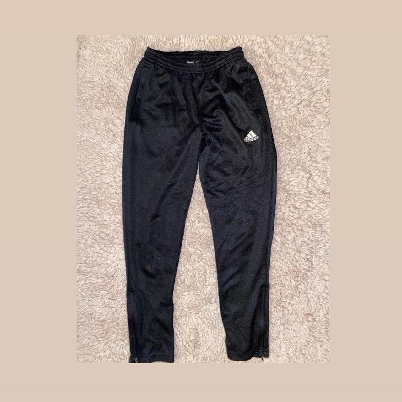 Adidas Sweatpants with Zippers - Depop