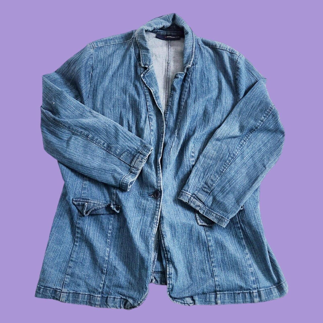 Lane bryant hotsell blue jean jackets