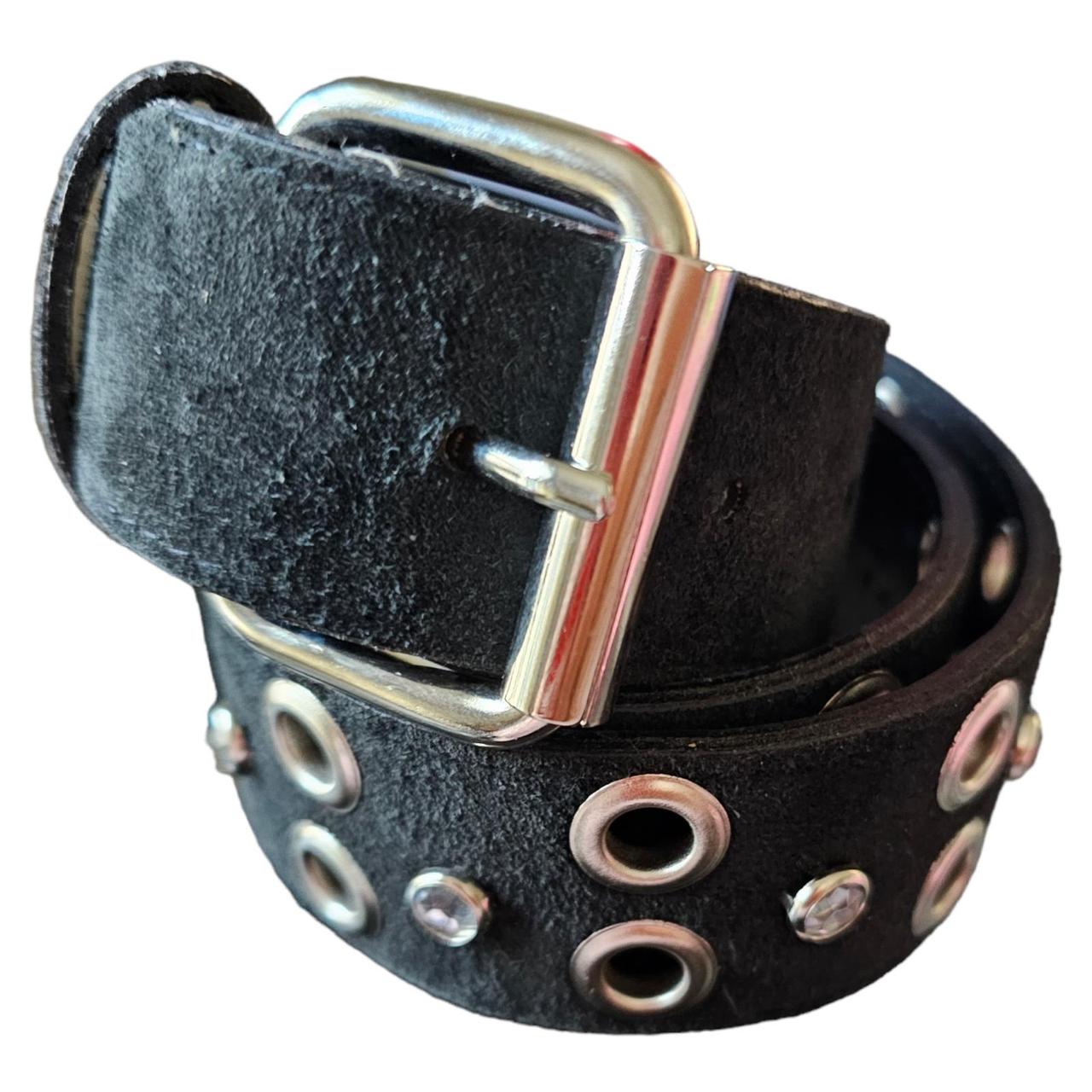 Hot Topic Women's Belt Black/Silver – Hot Topic y2k Black velvet