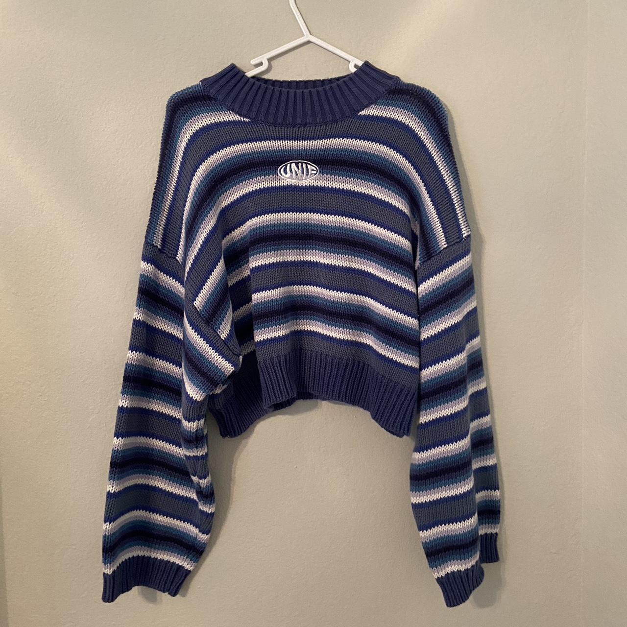 Blue unif outlet sweater