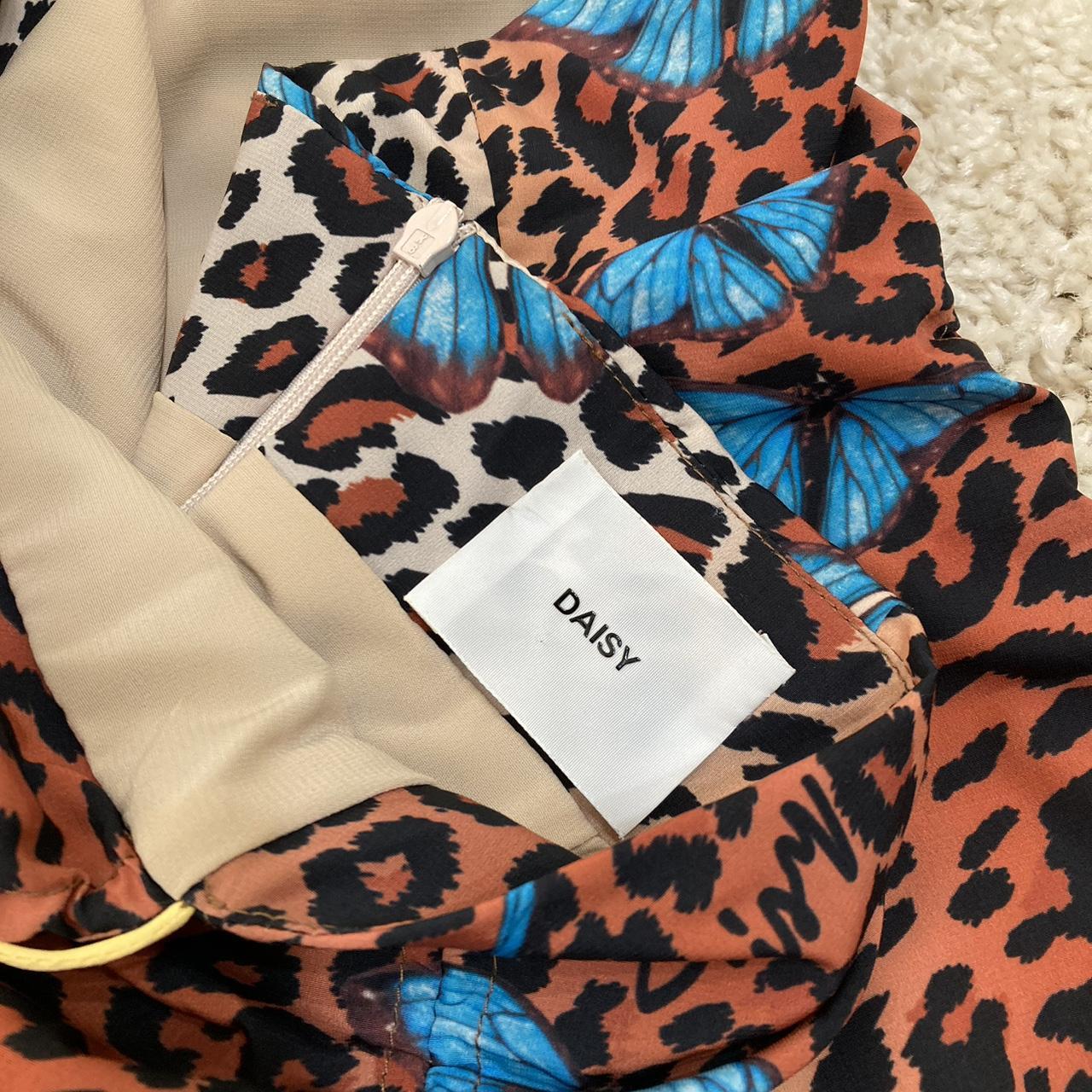 Price drop! Daisy Tv Butterfly Ruched Dress Worn... Depop