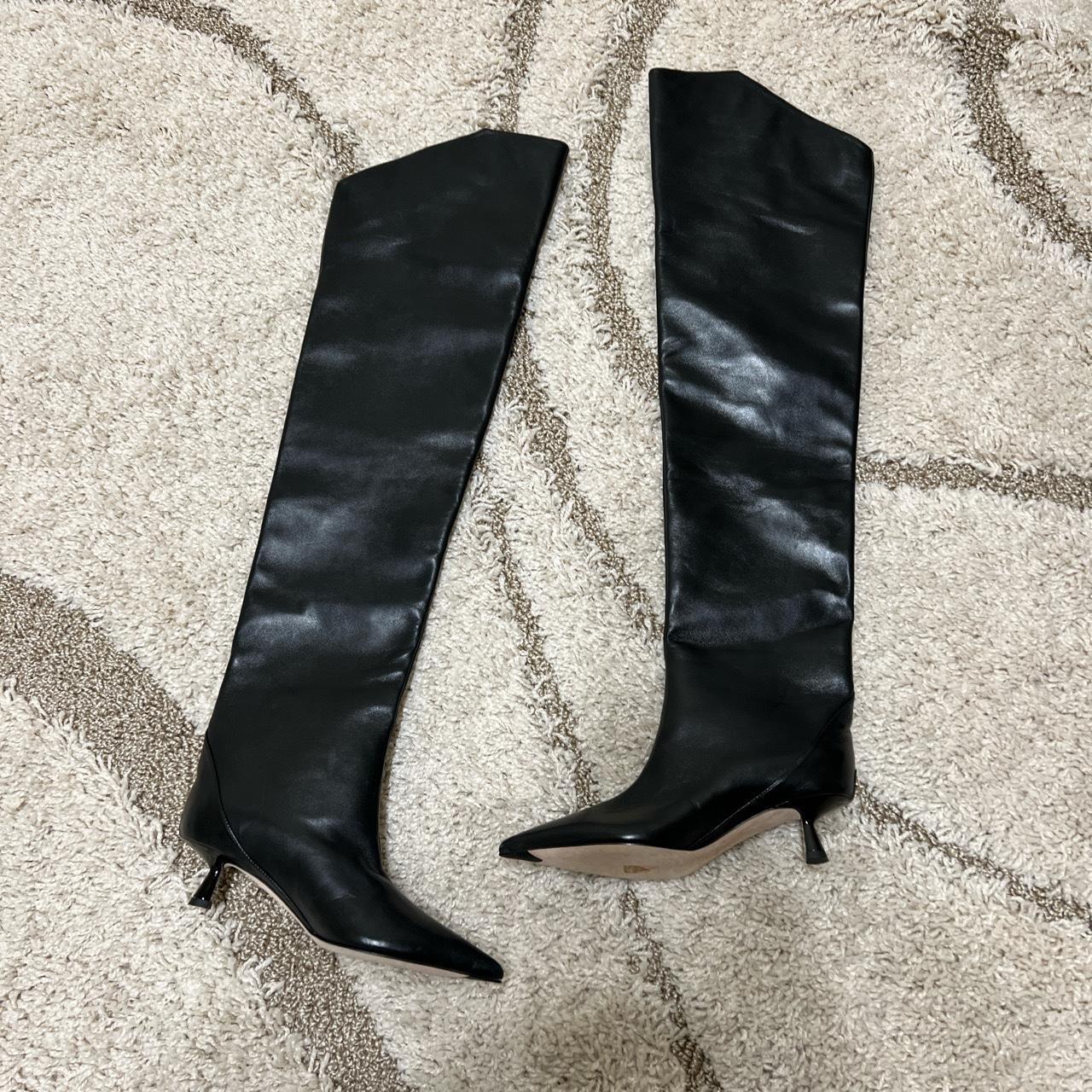 Jimmy choo thigh high boots deals