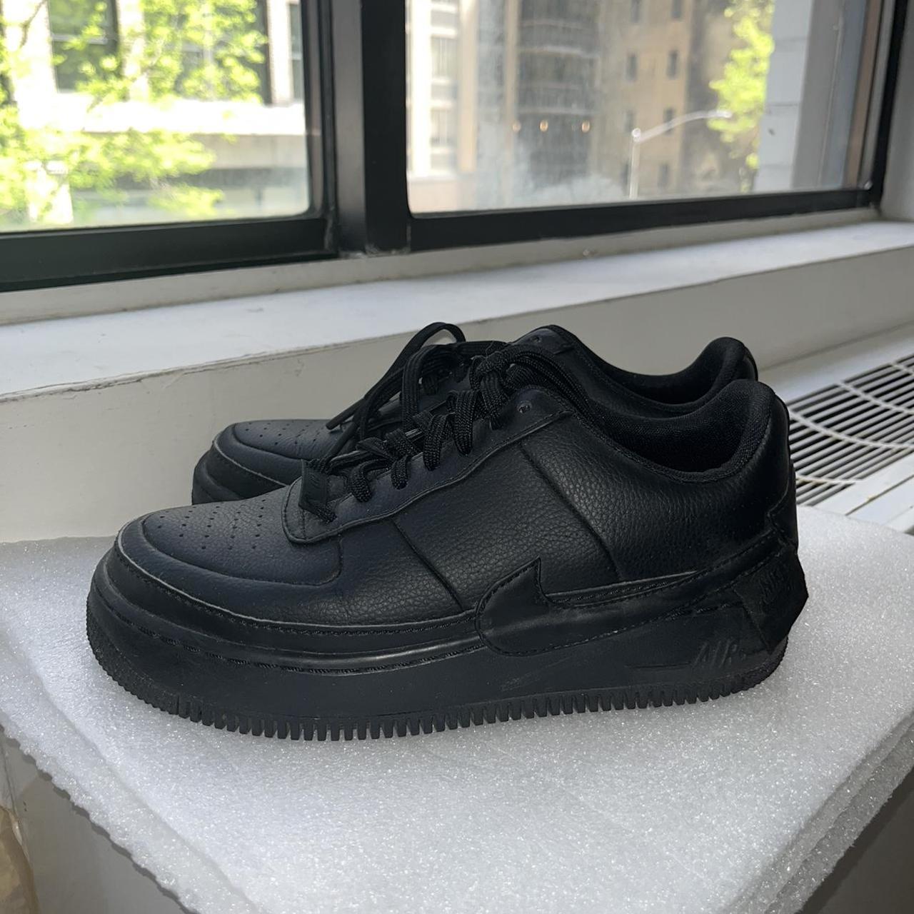 Black Nike Jester Air Force 1’s Barely worn Labeled... - Depop