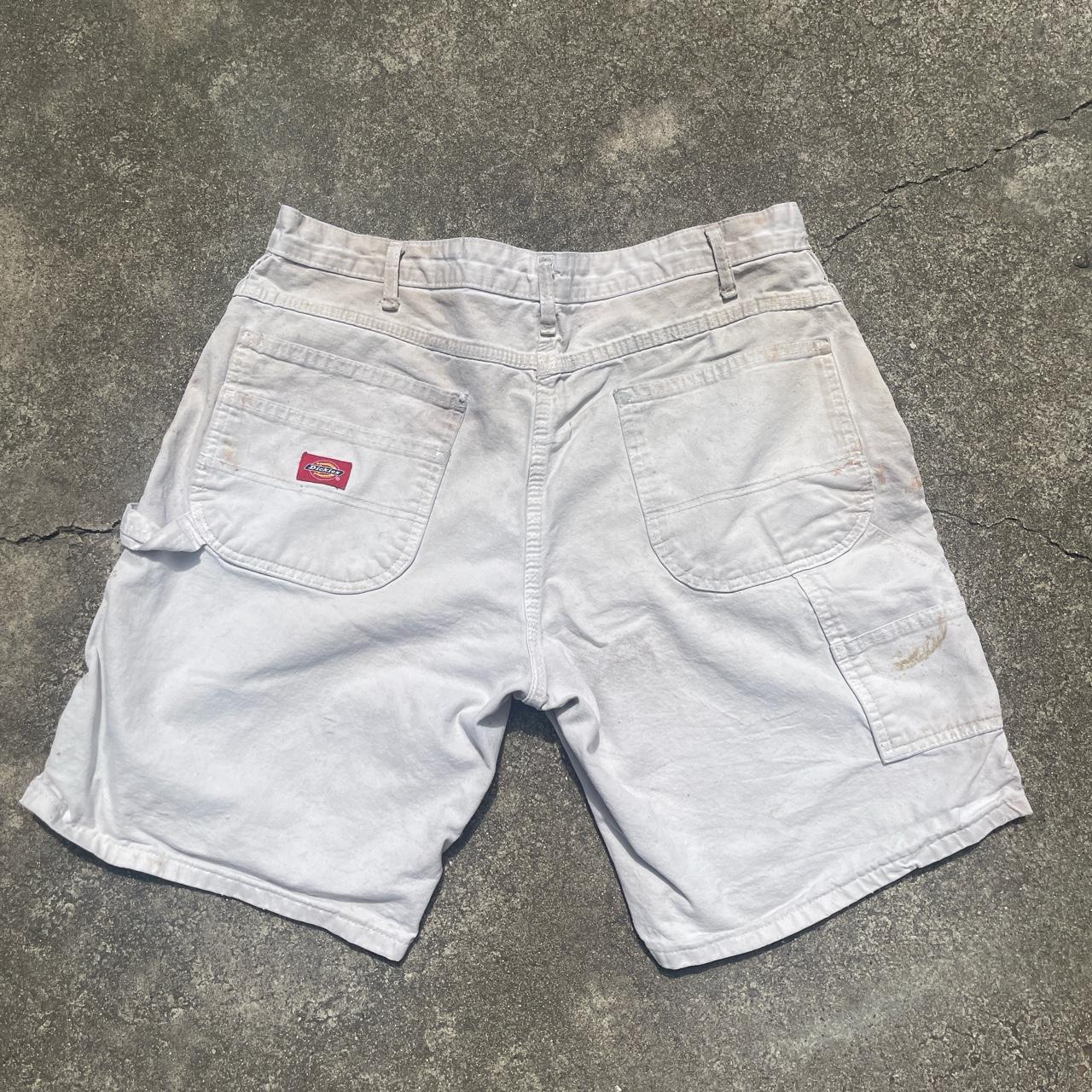 Men's White Shorts Depop