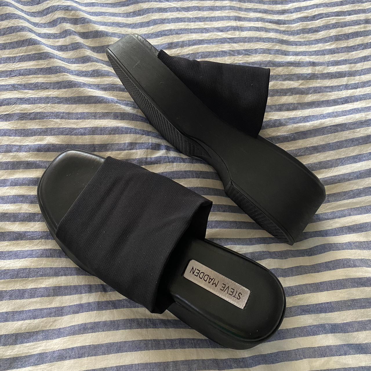 steve madden flat slides