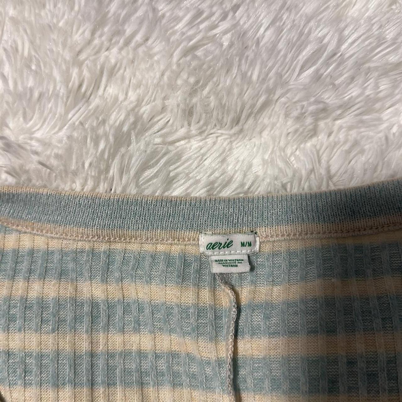 Aerie Women's Blue and White Pajamas (4)