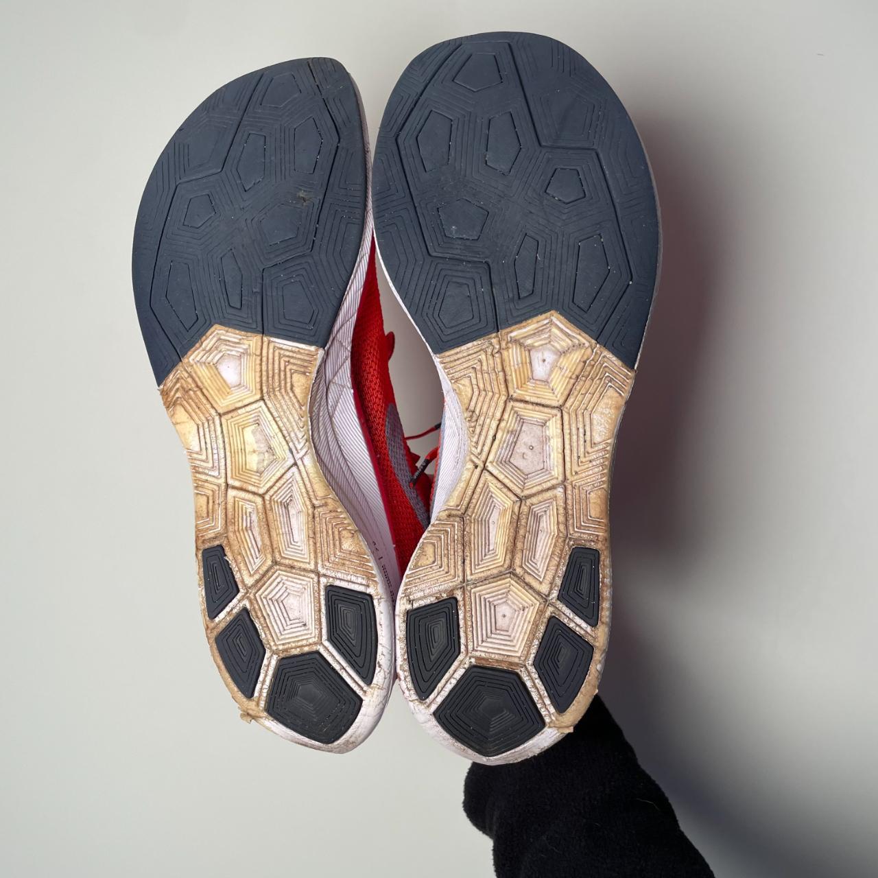 nike free flyknit 5.0 knit vamp mens orange