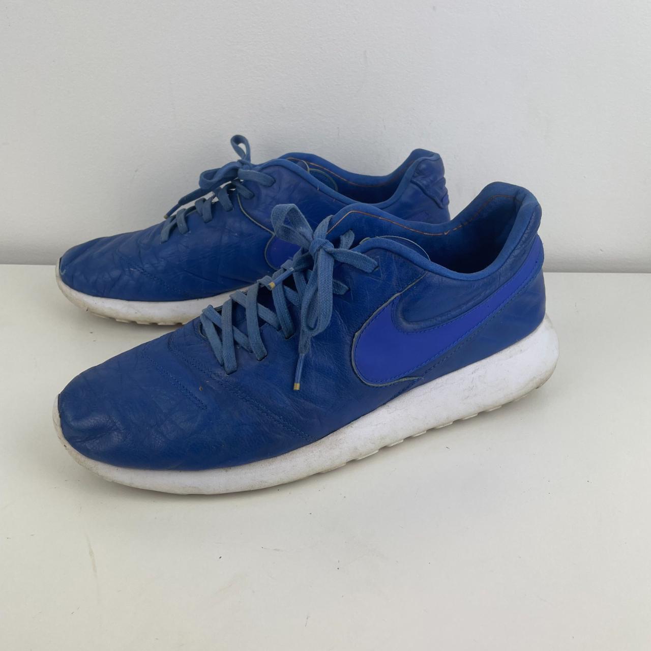 Nike Roshe Tiempo VI Blue Mens Shoes. Depop