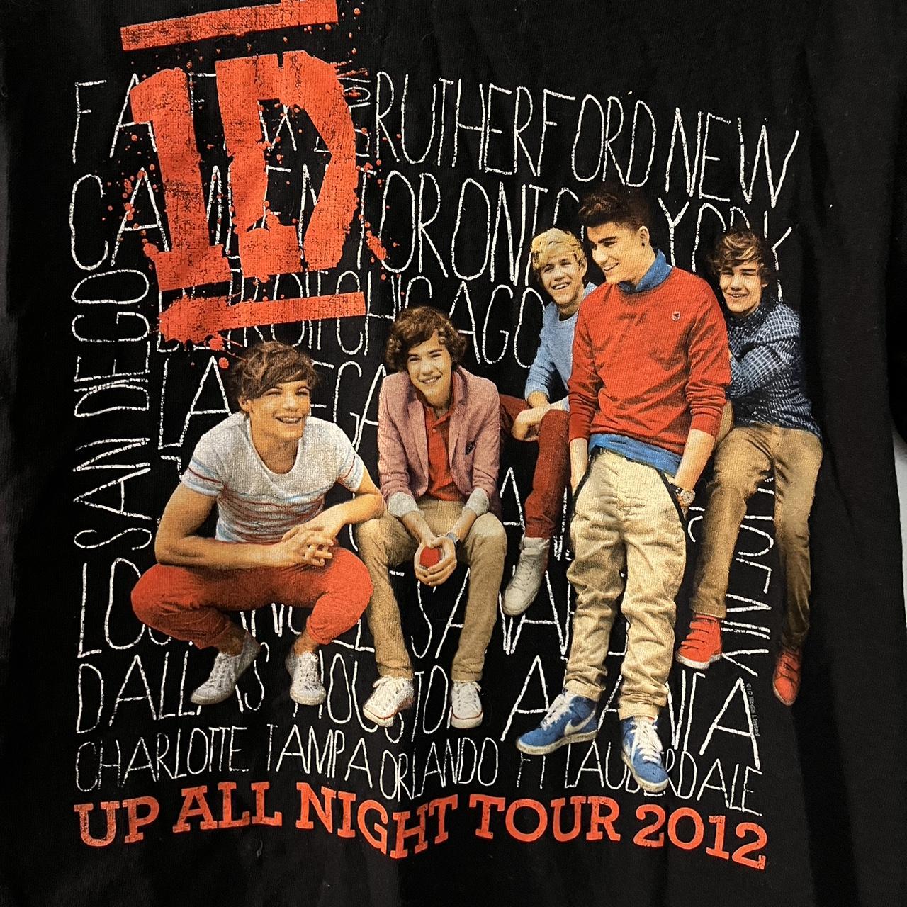 one direction up all night tour merch