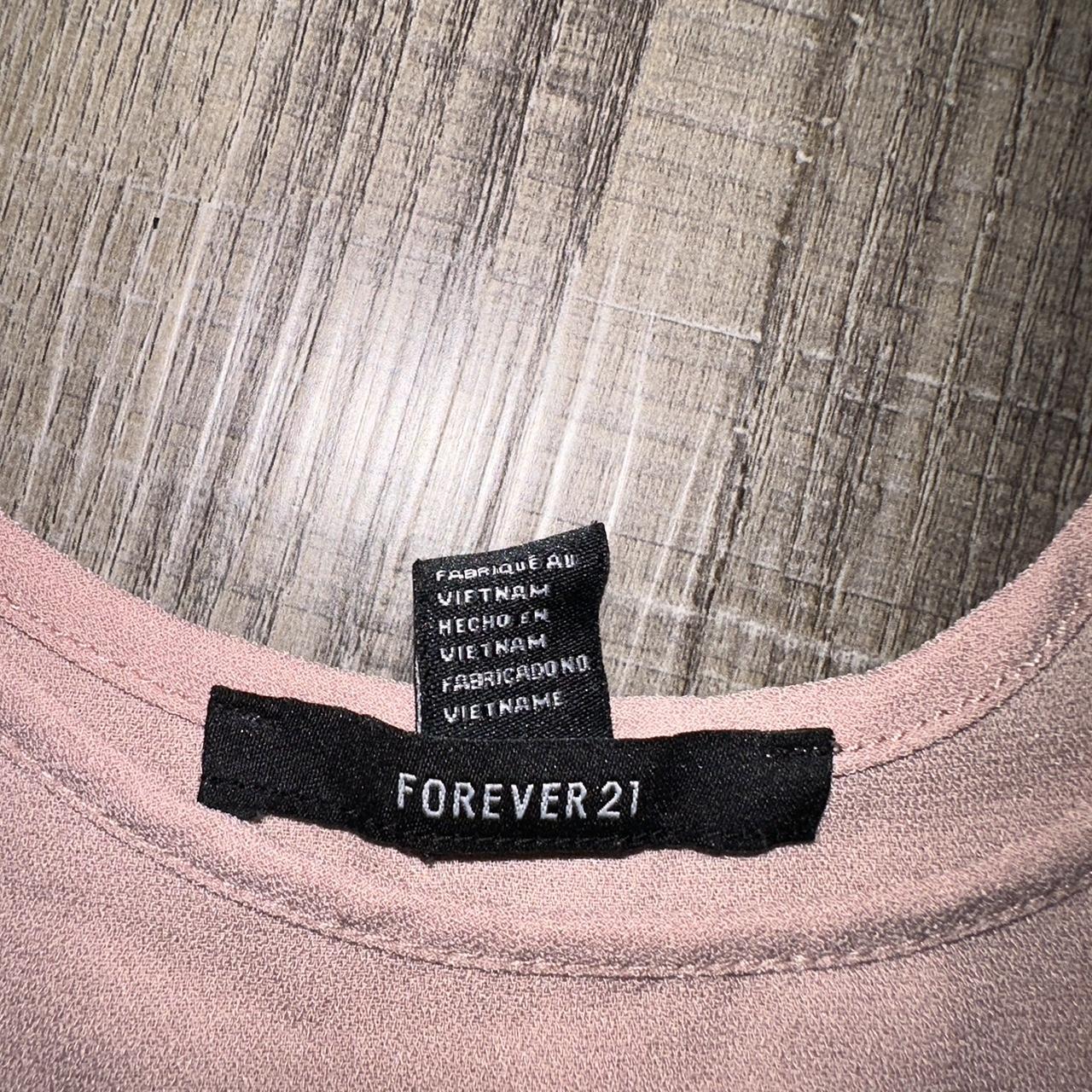 Forever 21 Pink 1980 Baseball Jersey Size: L (fits - Depop