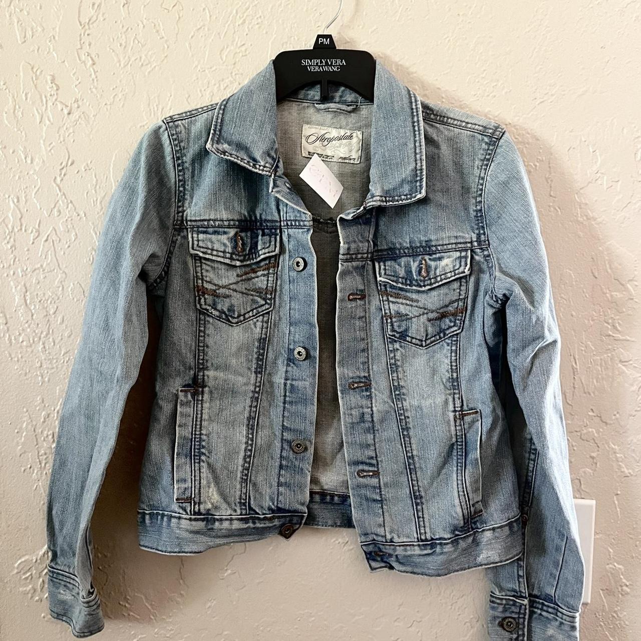 Jean jacket clearance aeropostale