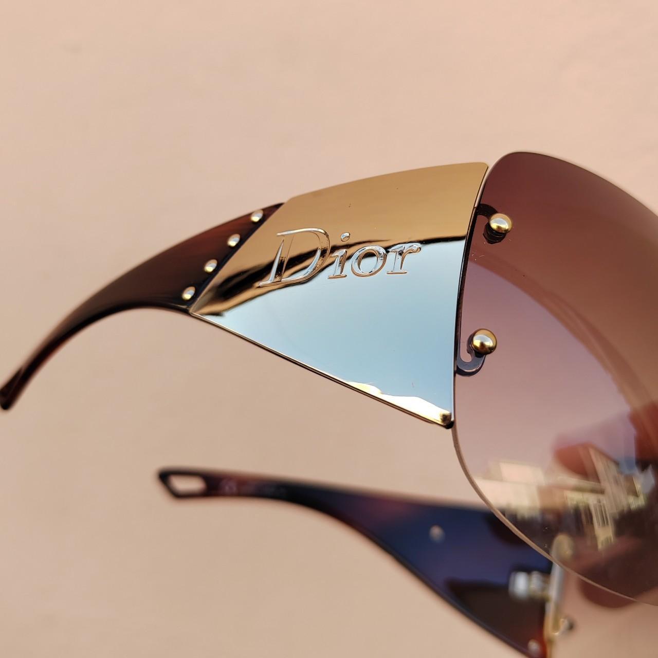 Dior サングラス ZEMIRE1 y2k archive Dior Ski 1 Sunglasses Vintage Y2K Sunglasses Black and White